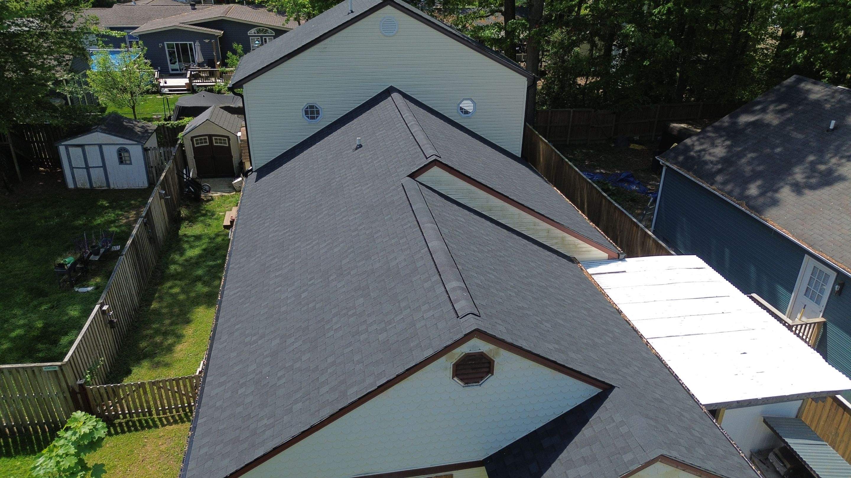Residential Roofing Installation using TAMKO TITAN - Rustic Black by Storm Ready Exteriors