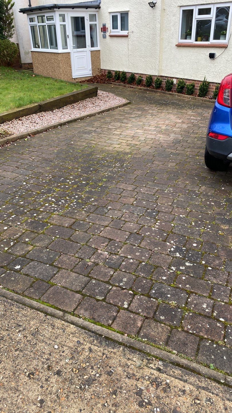 Roof - Driveway - Patio Clean using Honda 15lpm Low Pressure Washing Machine by Ges Exterior Cleaning ltd