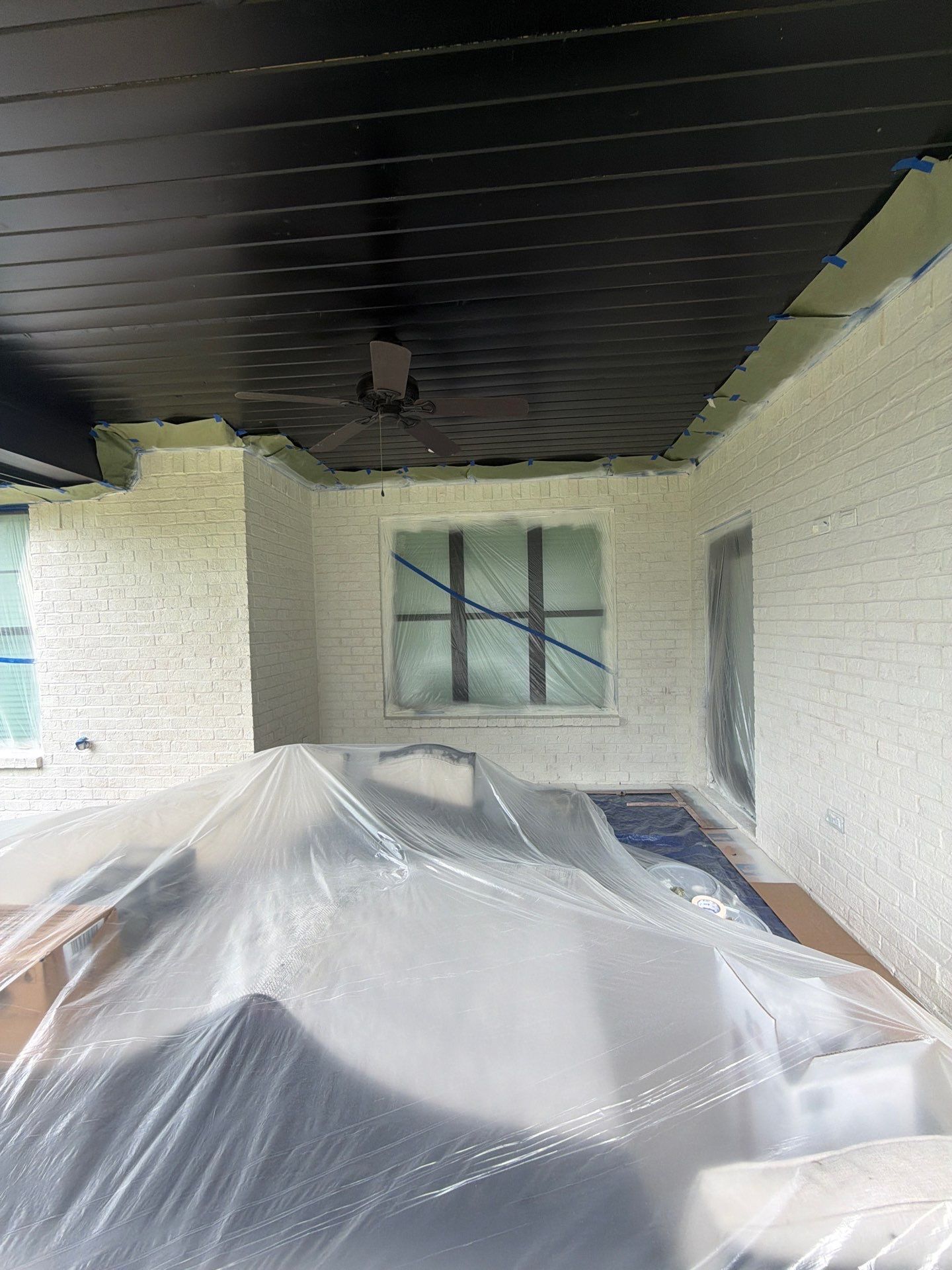 Bright Brick Repaint in Tyler, TX by Quality Coats Painting
