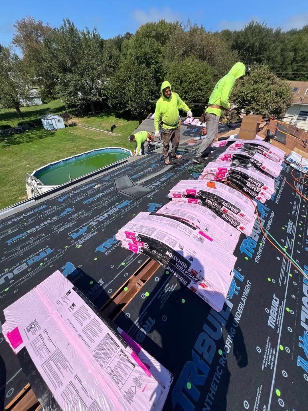 Onyx Black Shingles by Reimagine Roofing