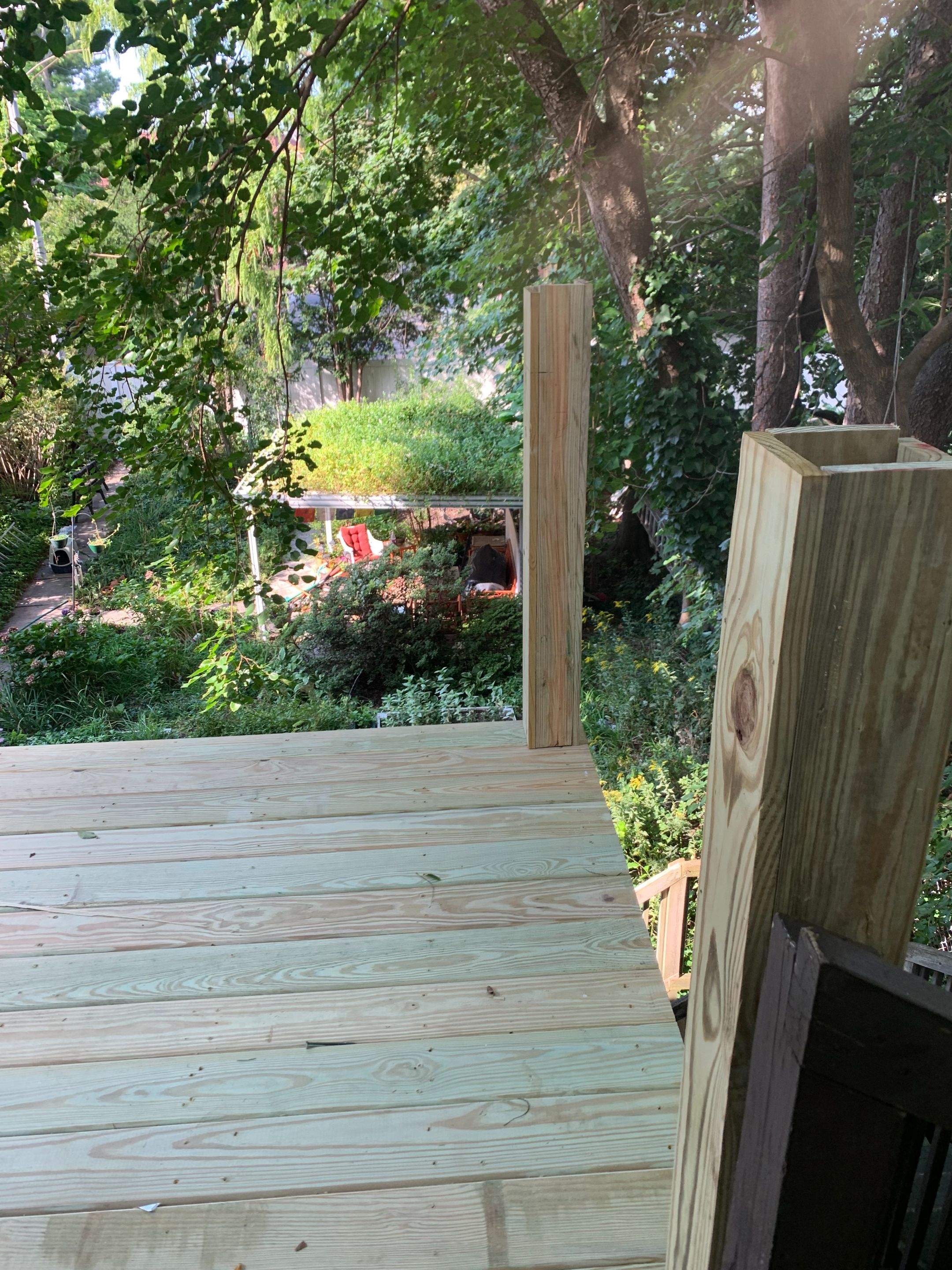 Deck Installation using EPDM substrate by A Plus Exterior