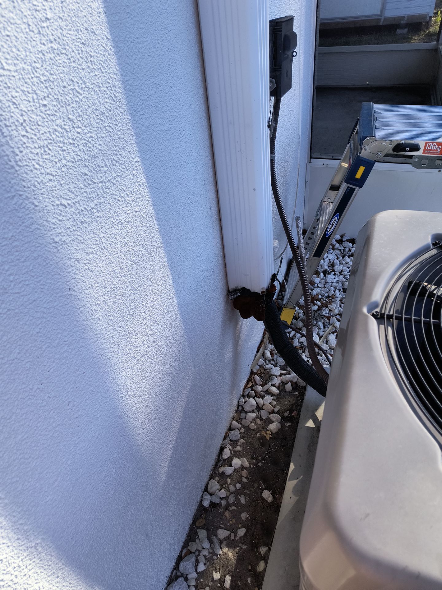 Soffit and Fascia Installation using White Soffit in Sarasota Fl by Gutter Professors