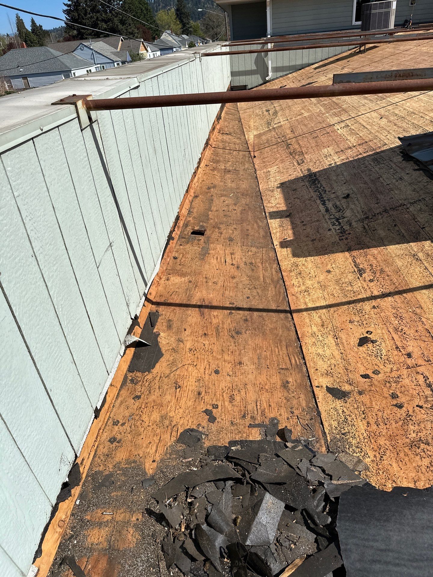 Commercial Roofing Installation using IKO Dynasty & GAF 60Mil TPO by Orezona Building & Roofing Company, Inc.