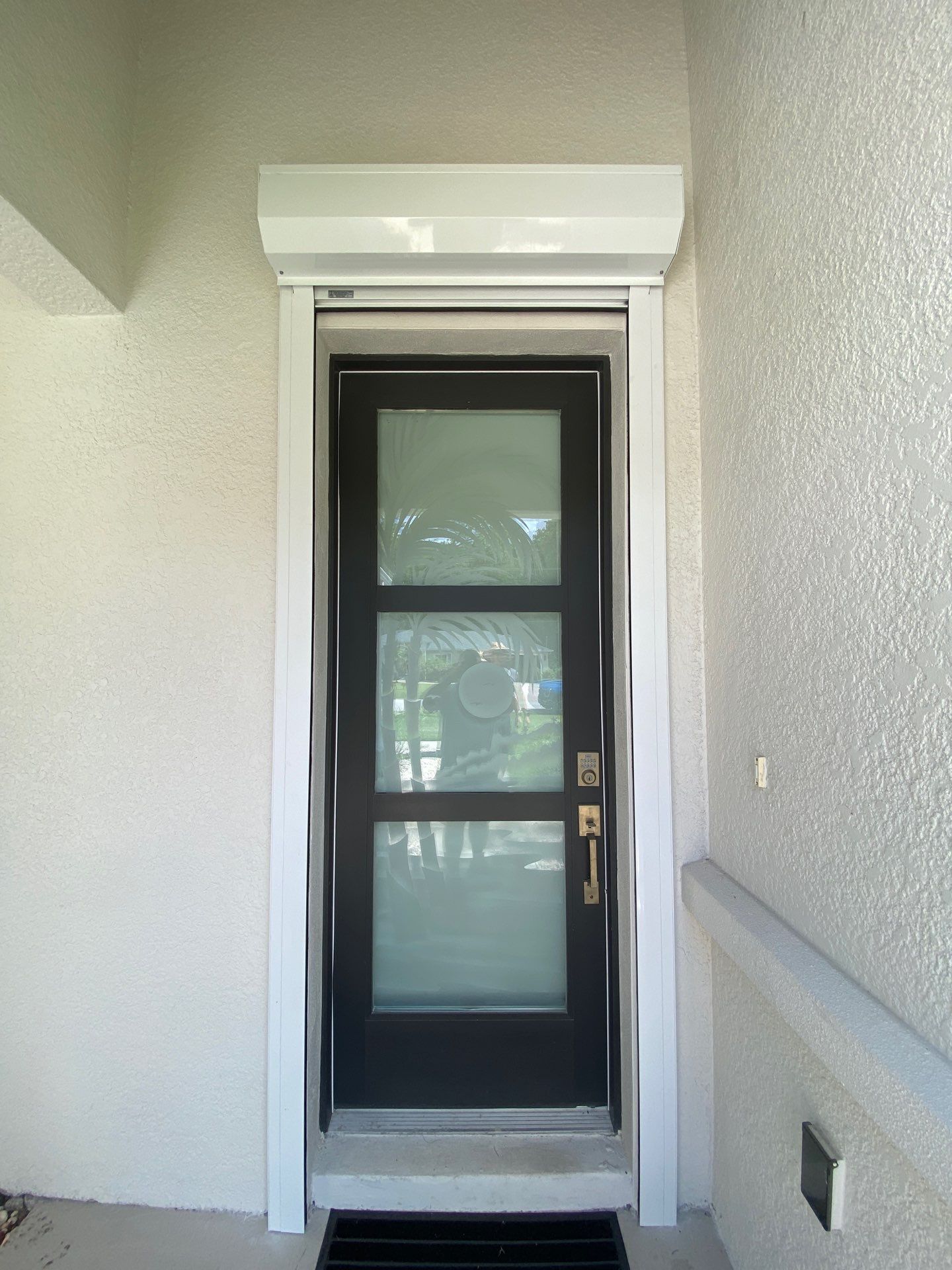 Hurricane Protection in White by Smart Guard Shutters
