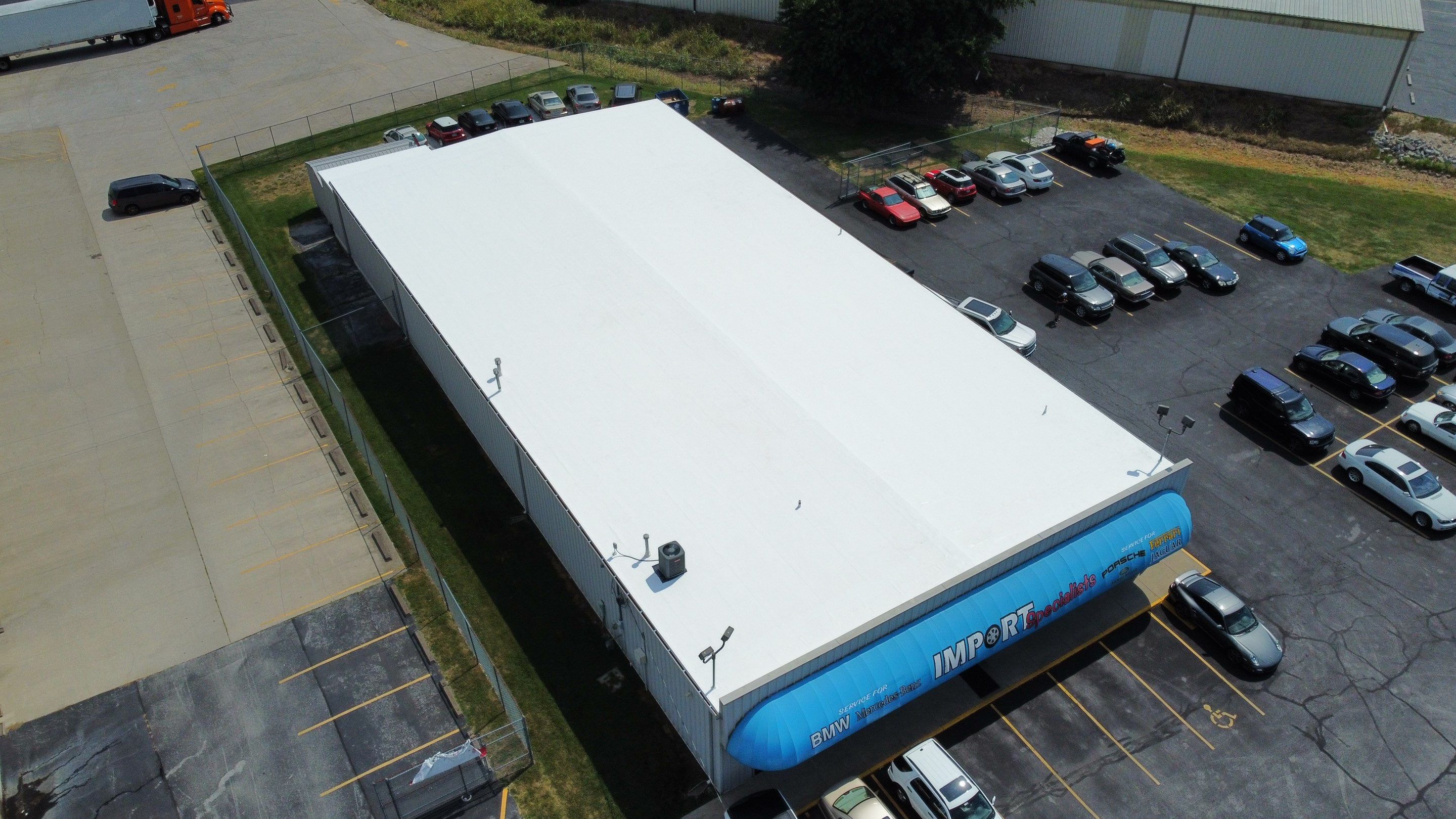 Commercial Roofing Install - IB PVC Roofing System  by Titan Commercial & Residential Roofing 