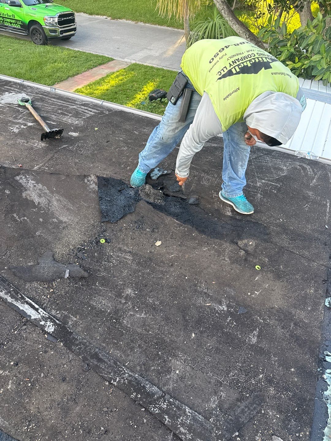 Project in St. Petersburg 33713 by Mitchell Roofing Company LLC