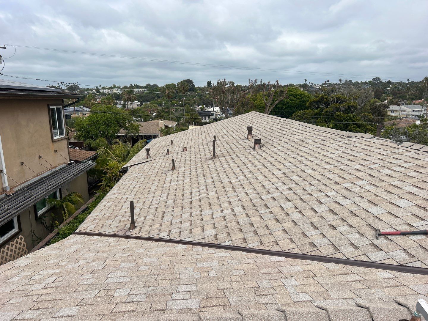 Leucadia reroof with Owens Corning TruDefinition Duration Cool Shingles  by Reliable Roofing San Diego Inc.