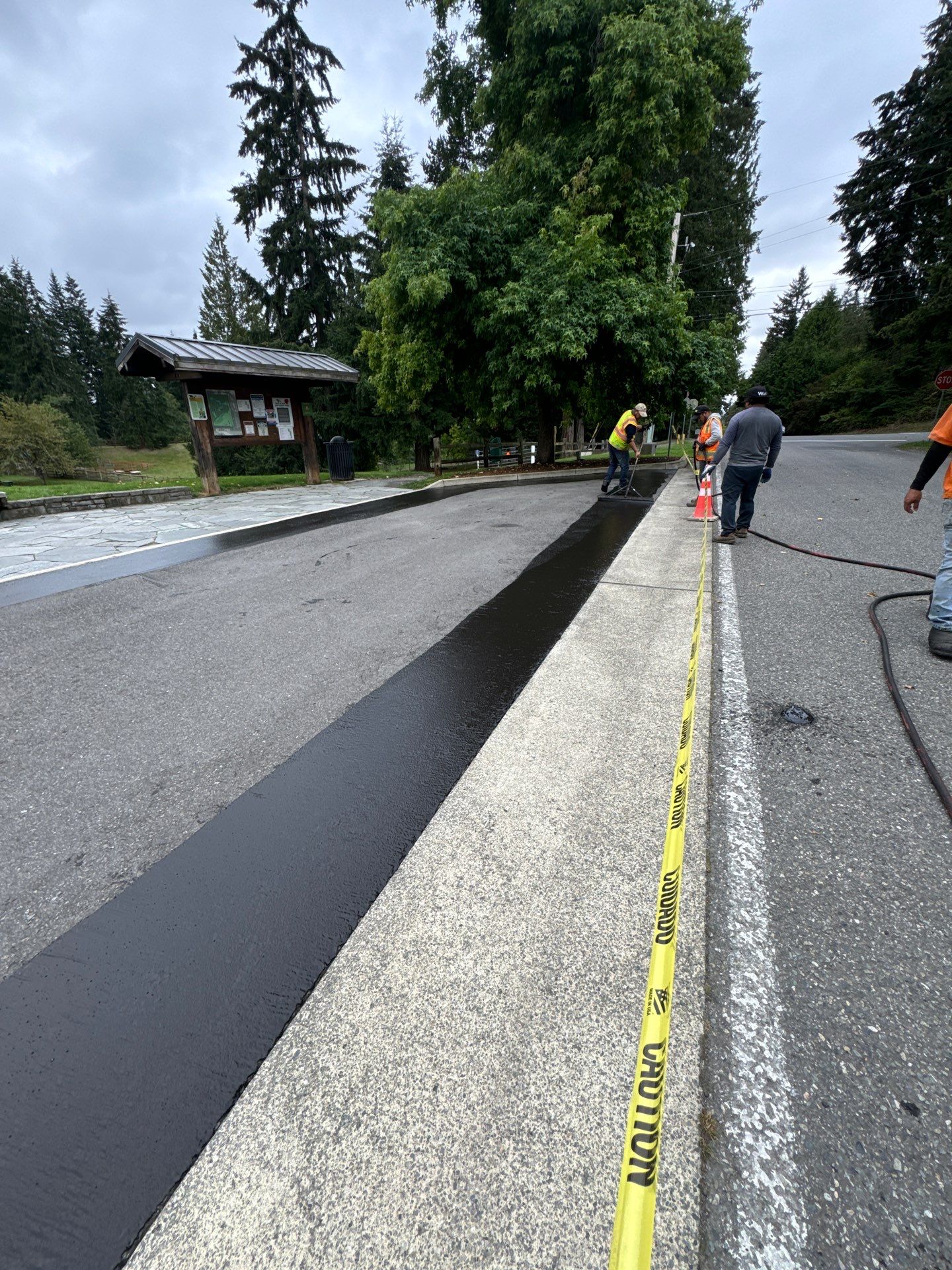 Big Rock Park | Parking Lot Sealcoating & Striping by Jireh Asphalt & Concrete Inc 