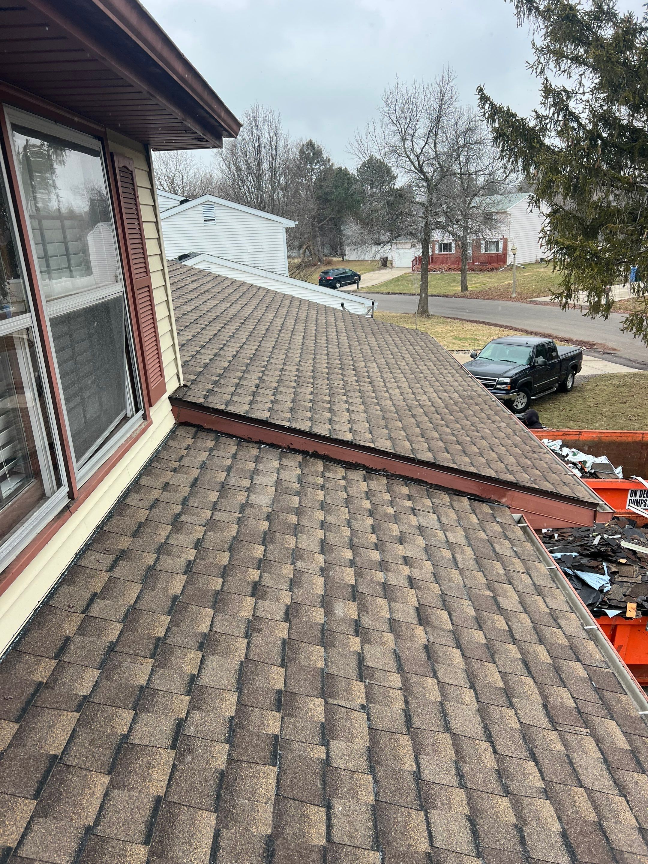 Residential Roofing Installation using GAF TIMBERLINE HDZ- Barkwood by Avalon Roofing and Exteriors