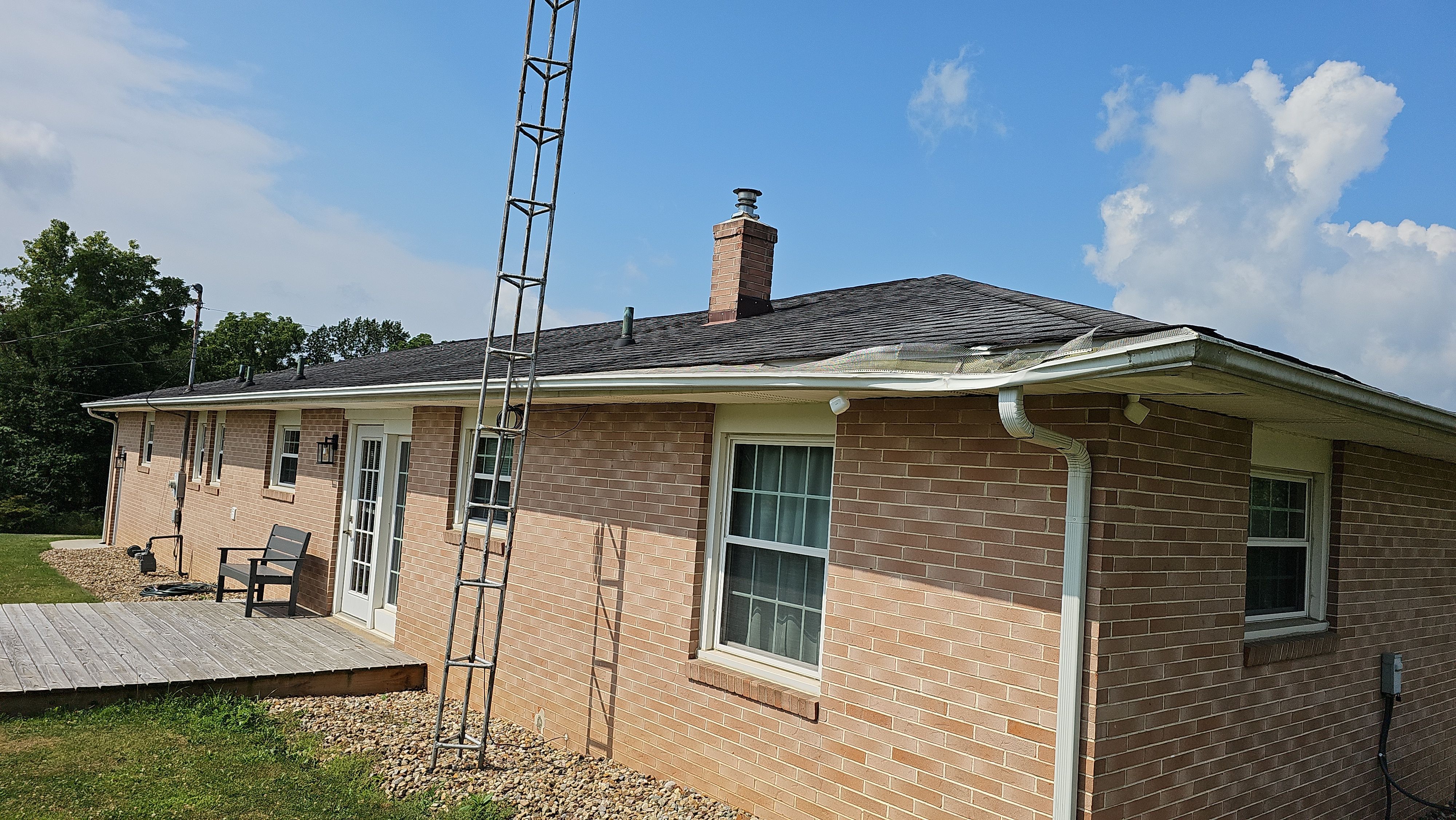 Atlas Pinnacle, Color, Pewter, Drip Edge, Color, Black by Eagle Eye Roofing
