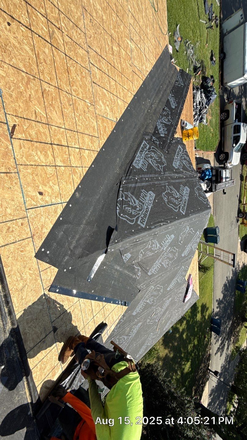 Project in McAlester by Decor Roofing & Restoration