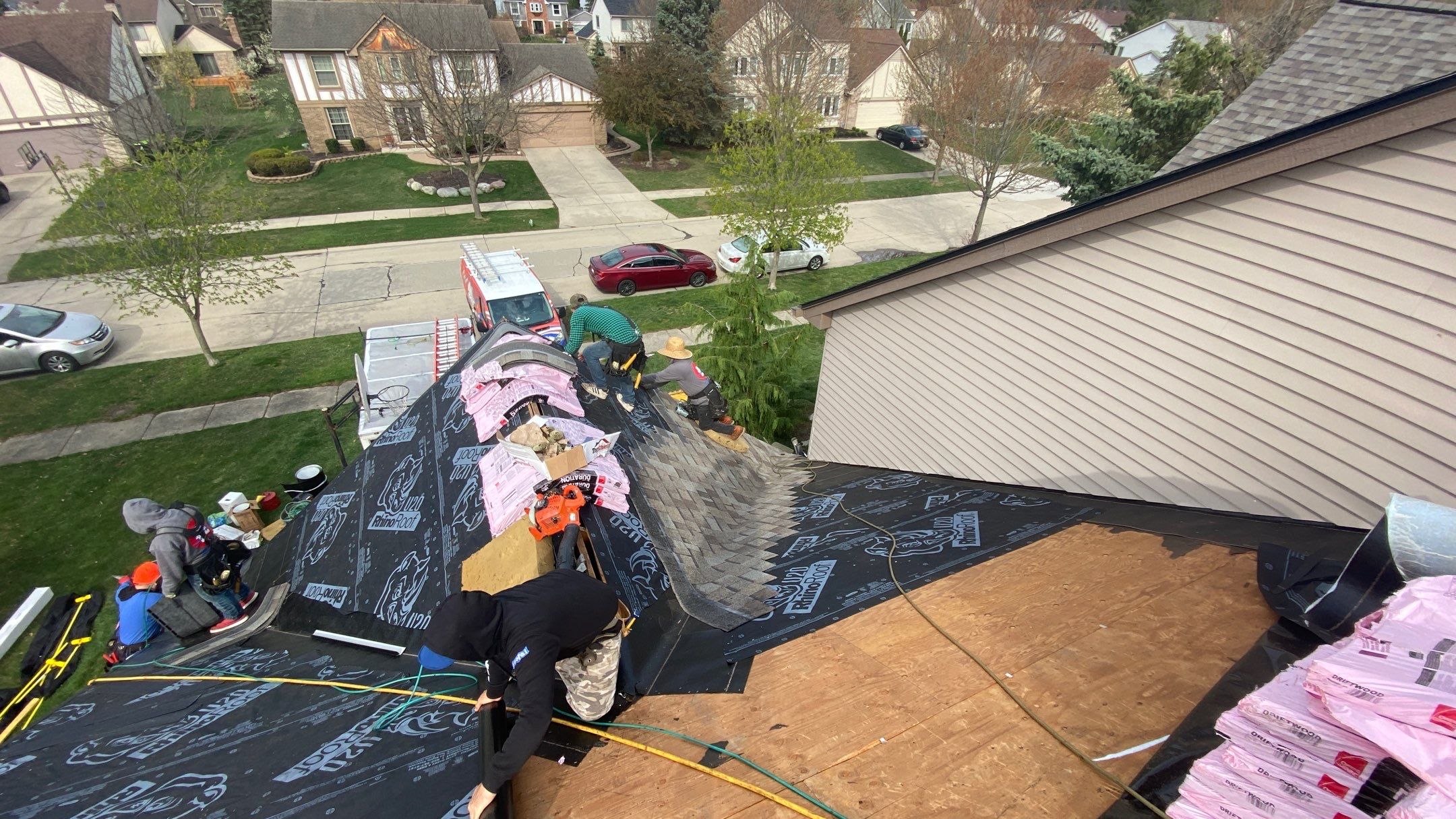 Roof Replacement using CertainTeed Landmark by 180 Contractors