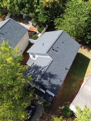 Roof and gutter replacement by hail and wind damage