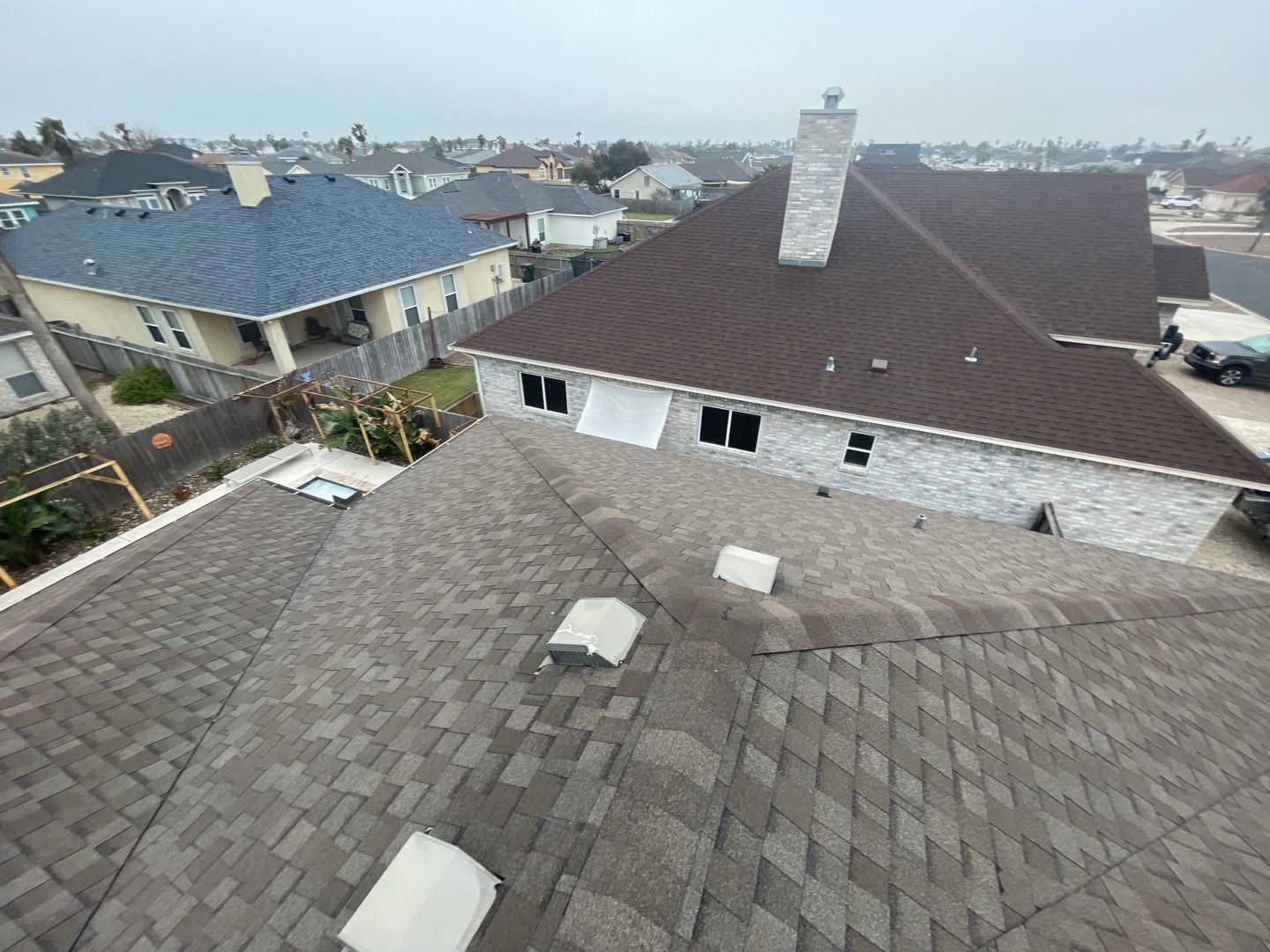 Residential Roofing Repair using Attic Vents by Lighthouse Roofing
