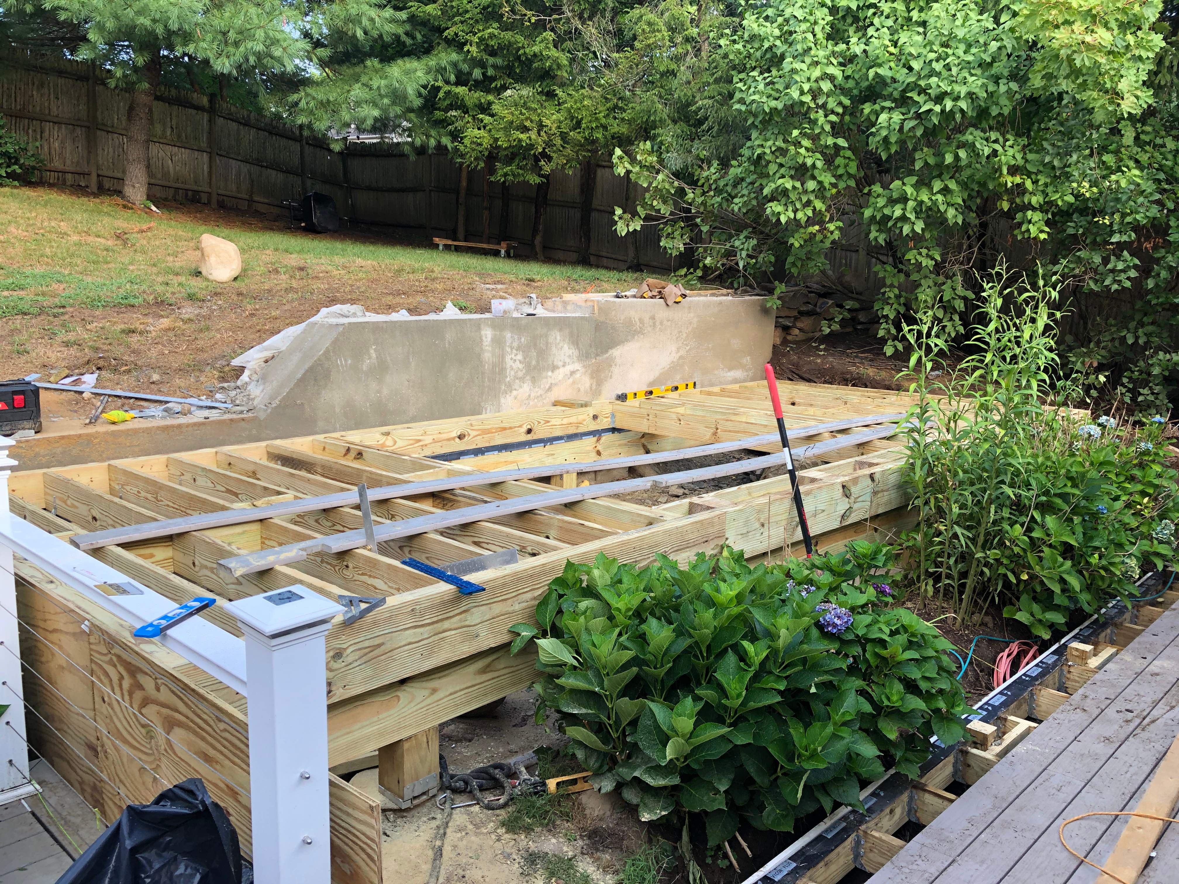 Porch/Deck Construction using AZEK by UBrothers Construction