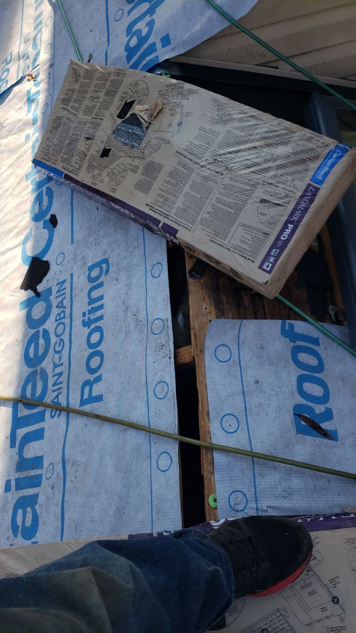 Burke Certainteed Landmark Pro MD Colonial Slate New Roof Installation by RM Banning, Inc.