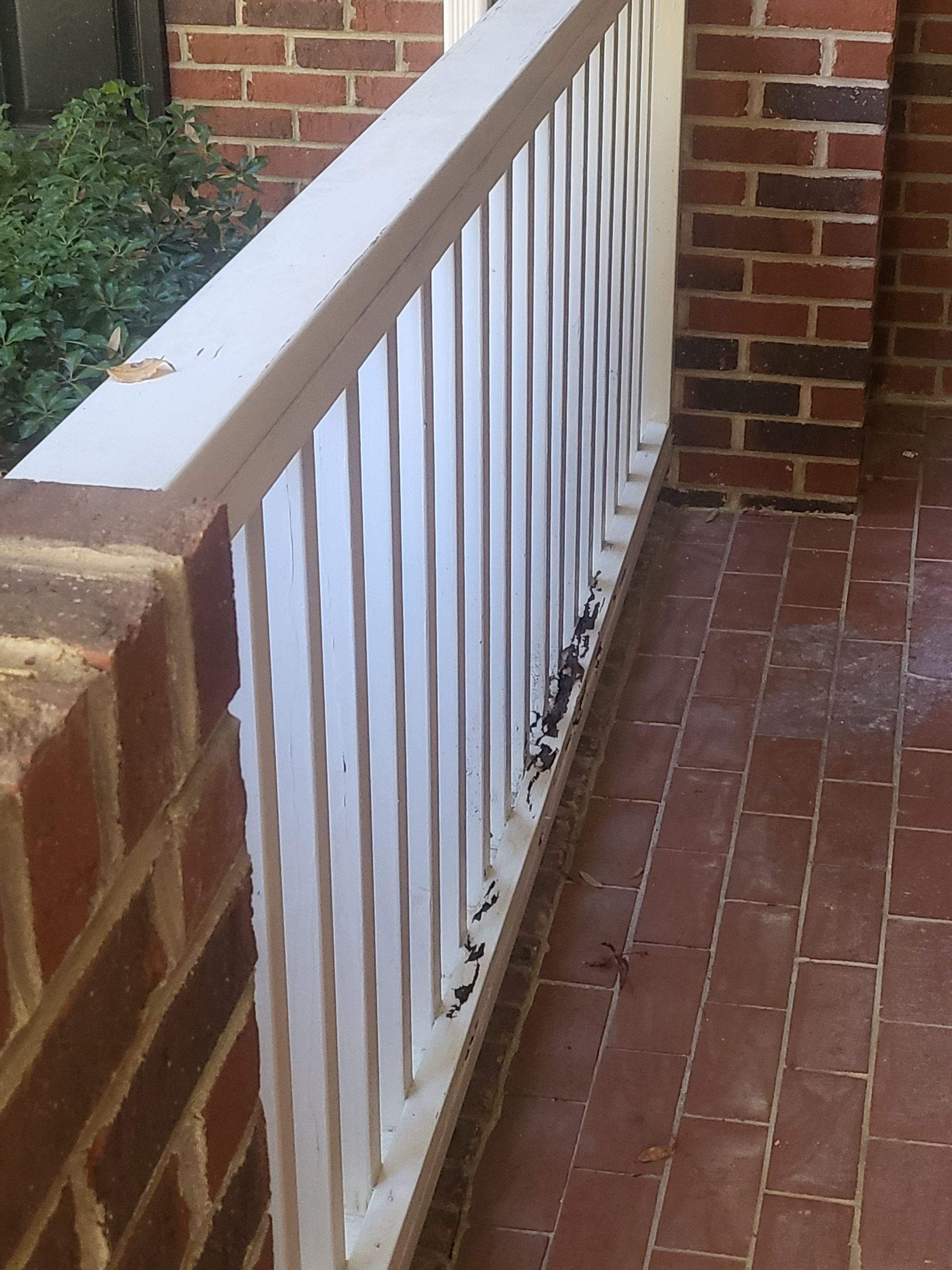 Porch Railing Match & Repair by A Step Above Handy LLC 