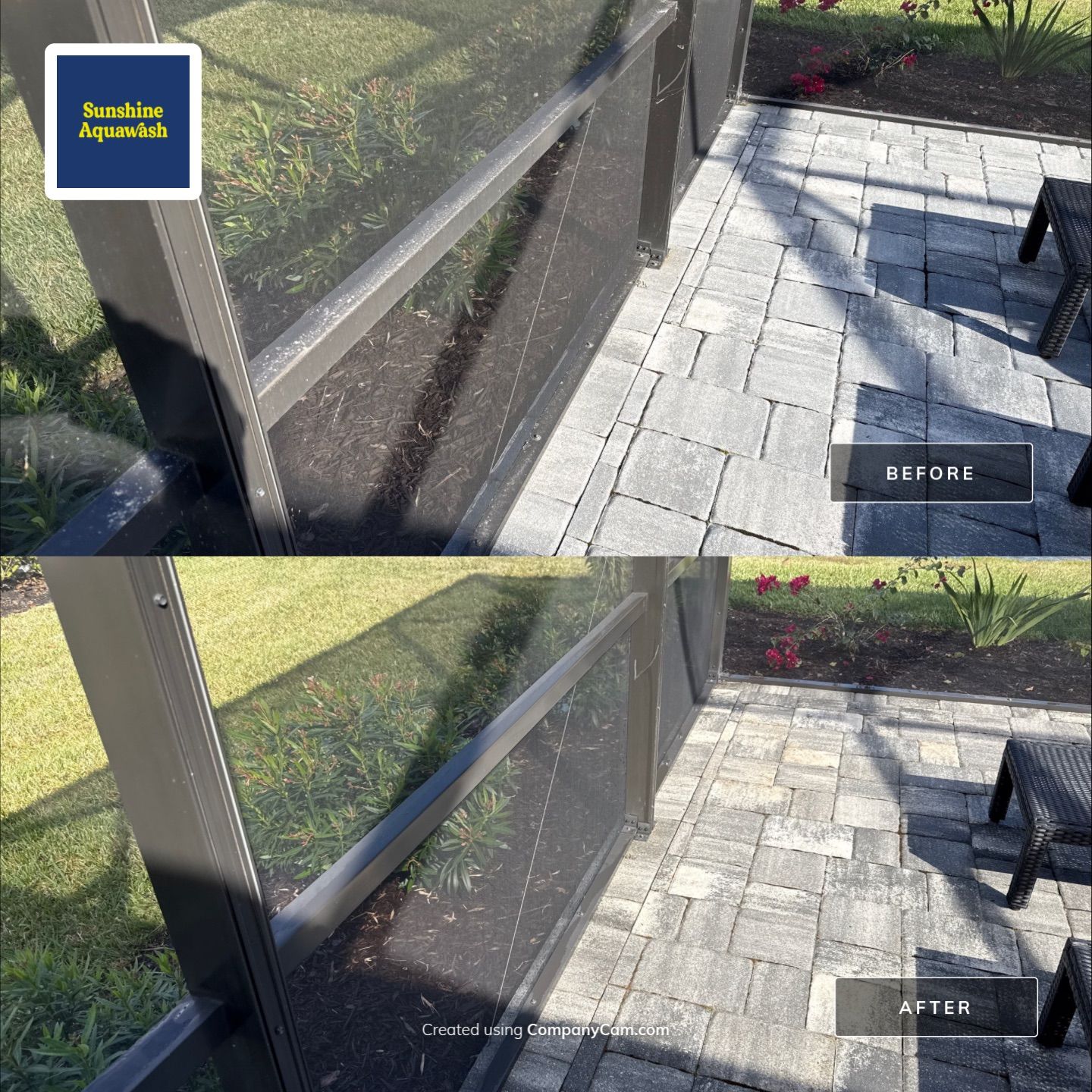 Pool Cage Screen Enclosure Cleaning in Canoe Creek – Parrish, FL by Sunshine AquaWash