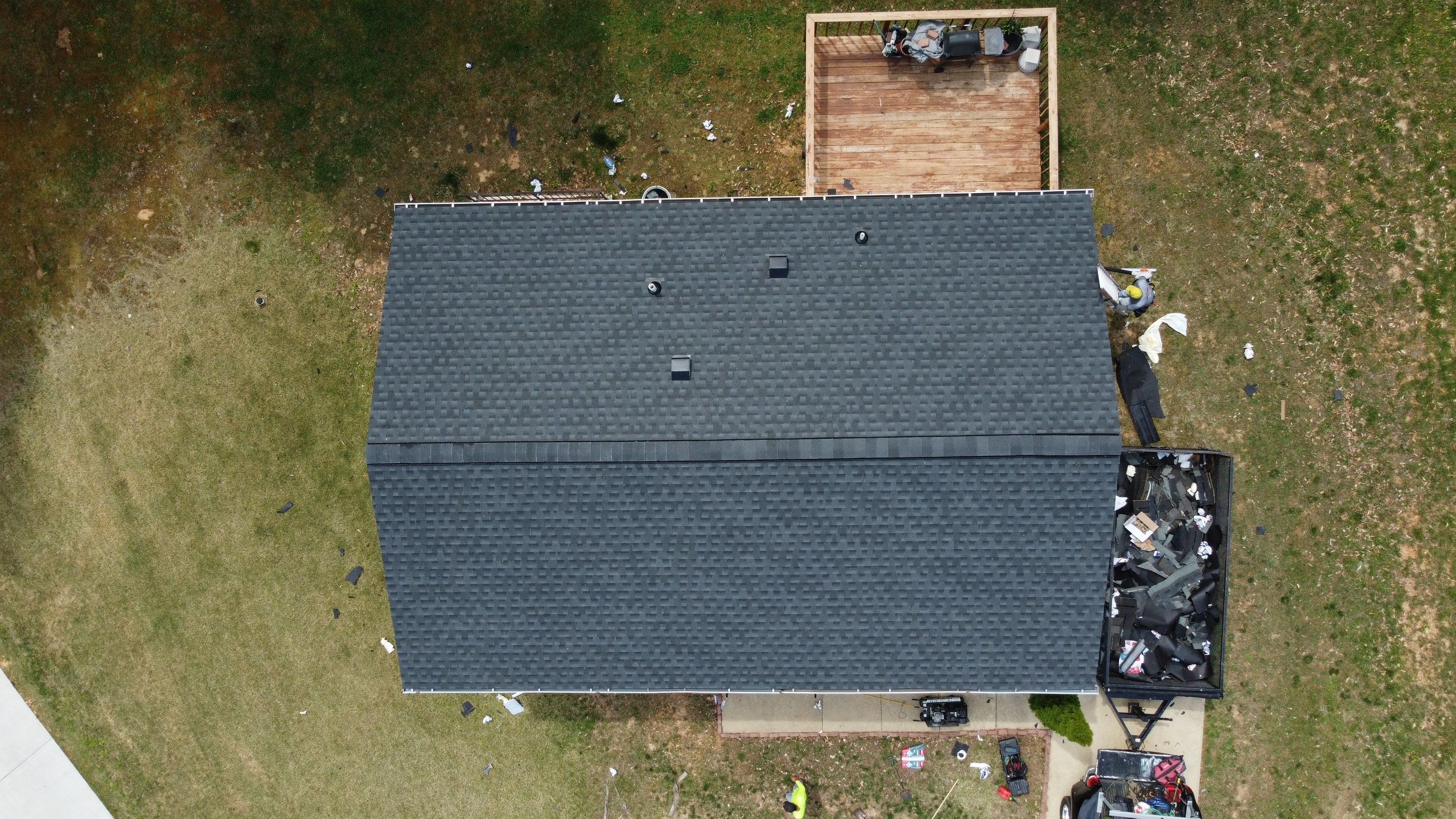 Residential Roofing Installation using GAF Timberline HDZ by Matter Construction, LLC