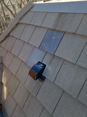 New dryer vent