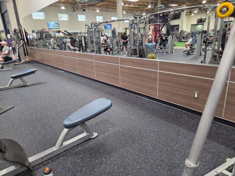 Fairfax OLF - Front desk renovation and flooring upgrades by Nova HomeWorks 