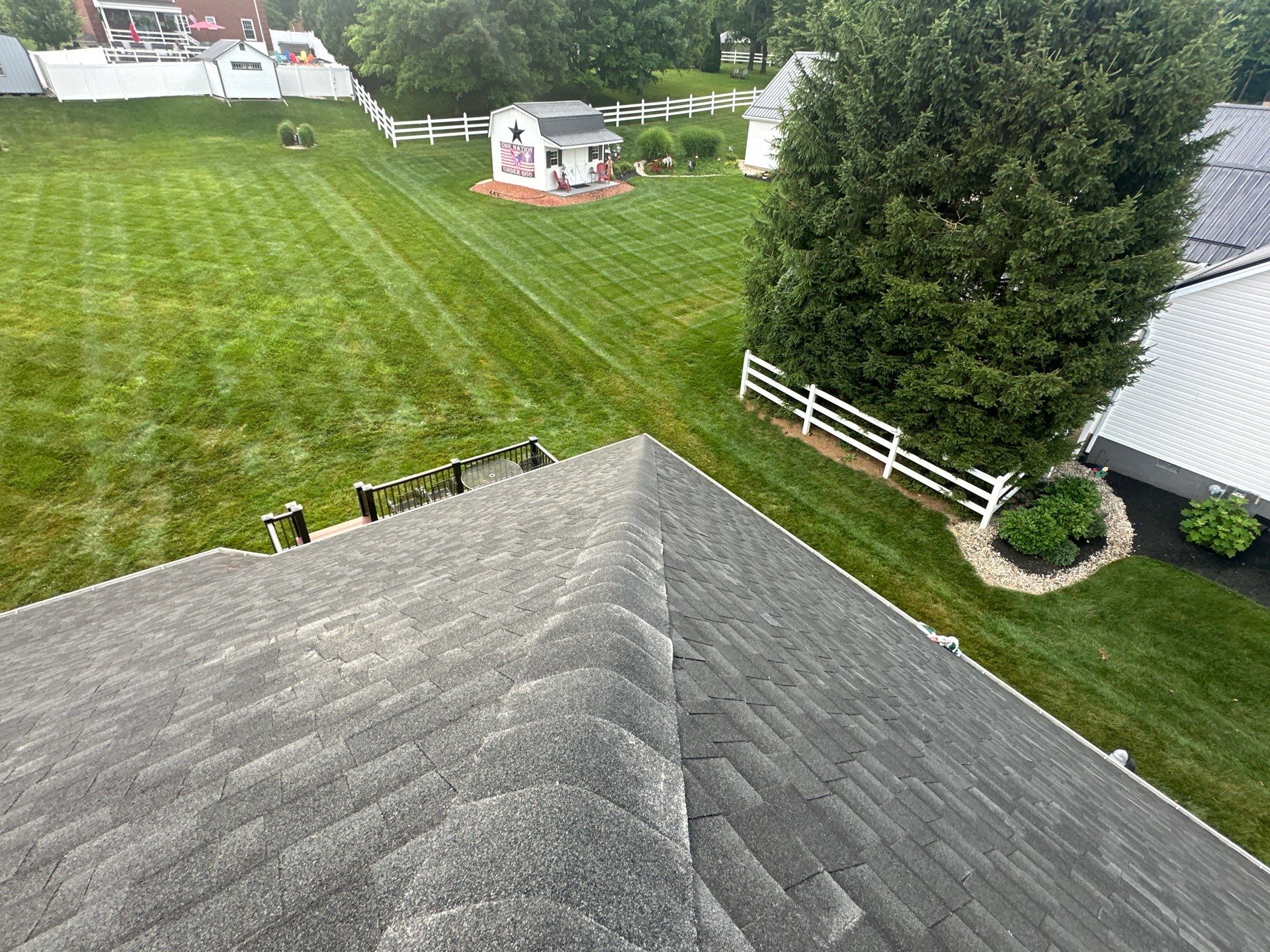 Residential Roofing Installation using Timberline UHDZ Shingles - Charcoal by RoofX 