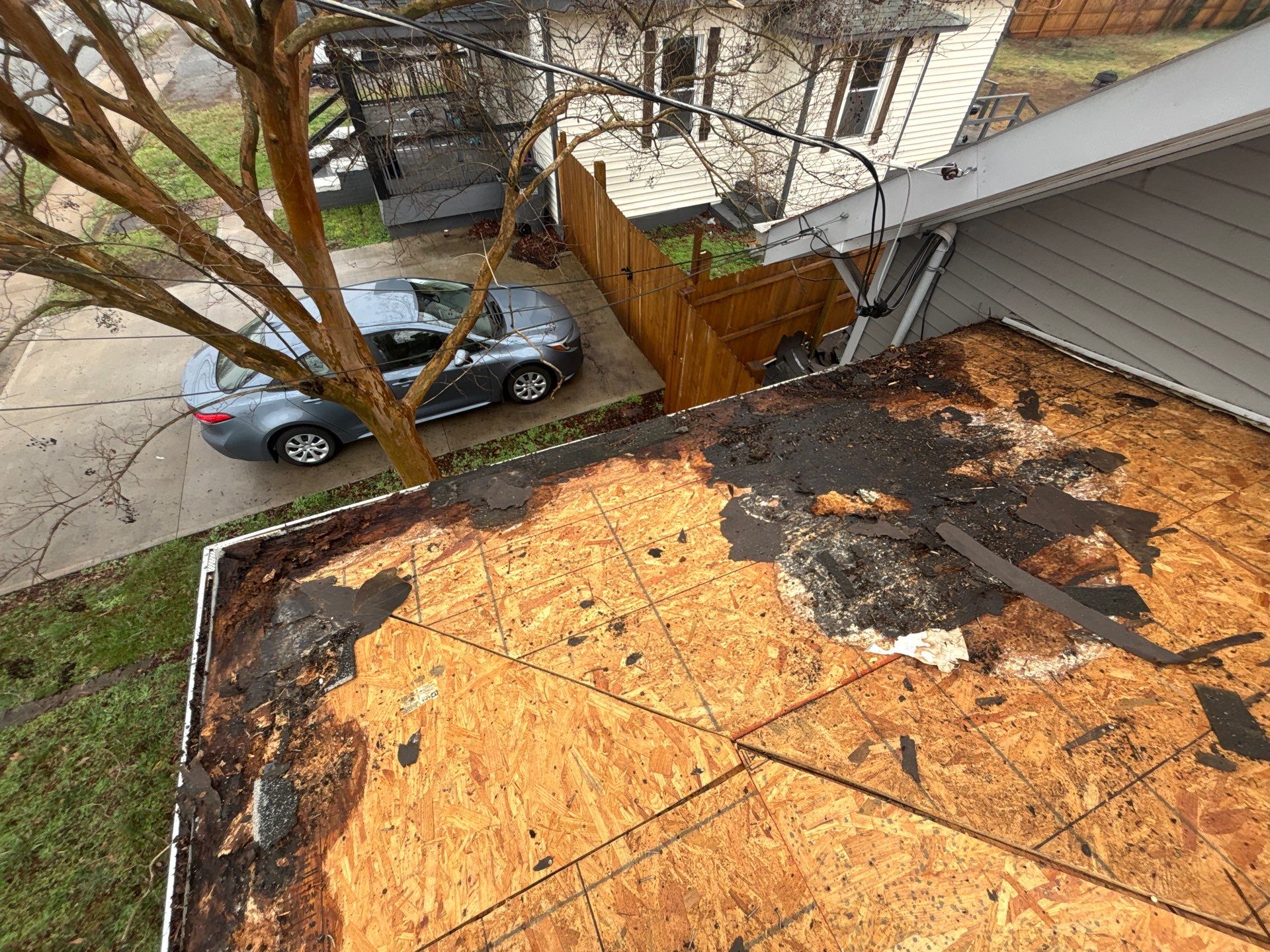Landmark Shingle Roof Replacement and Decking Repair in Greenville by Roofers LLC
