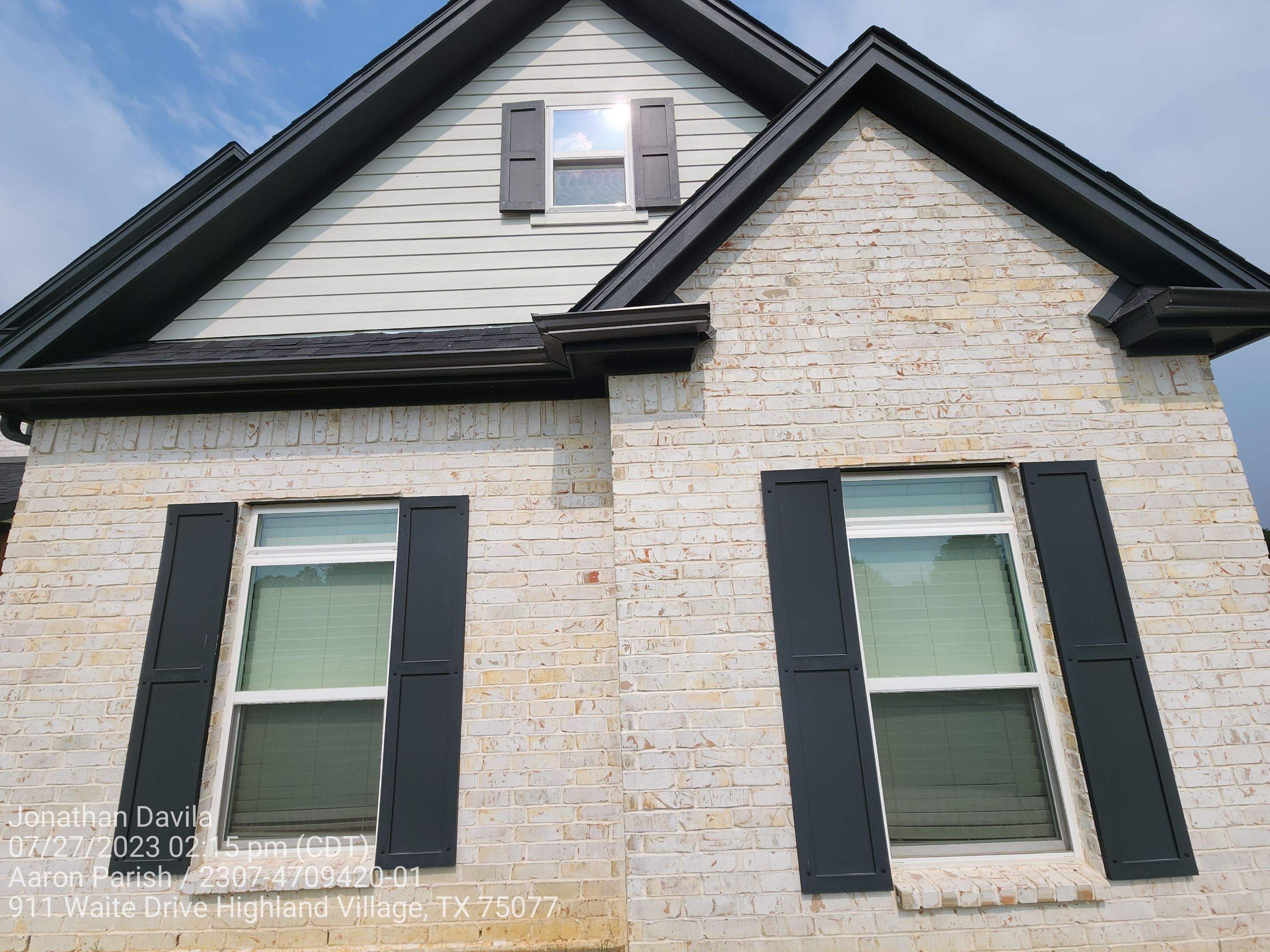 Project in Highland Village by Zeus Exteriors