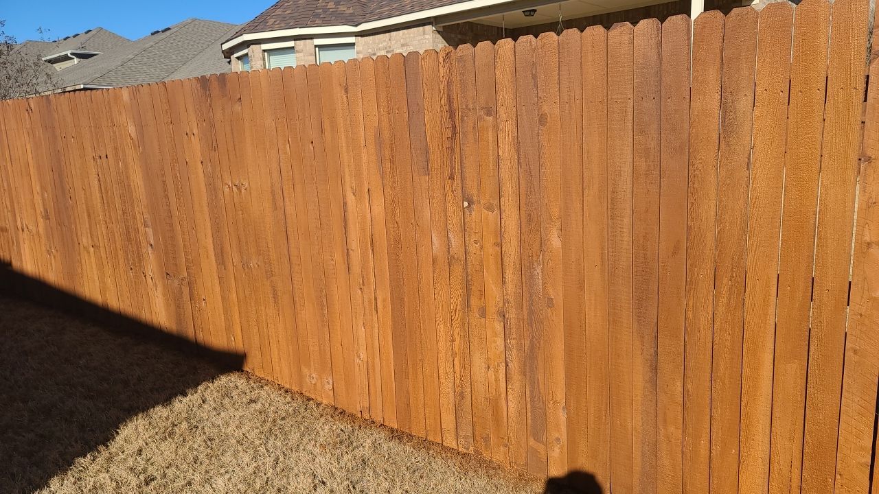 Cedar Privacy Fence Restoration and Roof Inspection in Leander by Caliber Restoration LLC