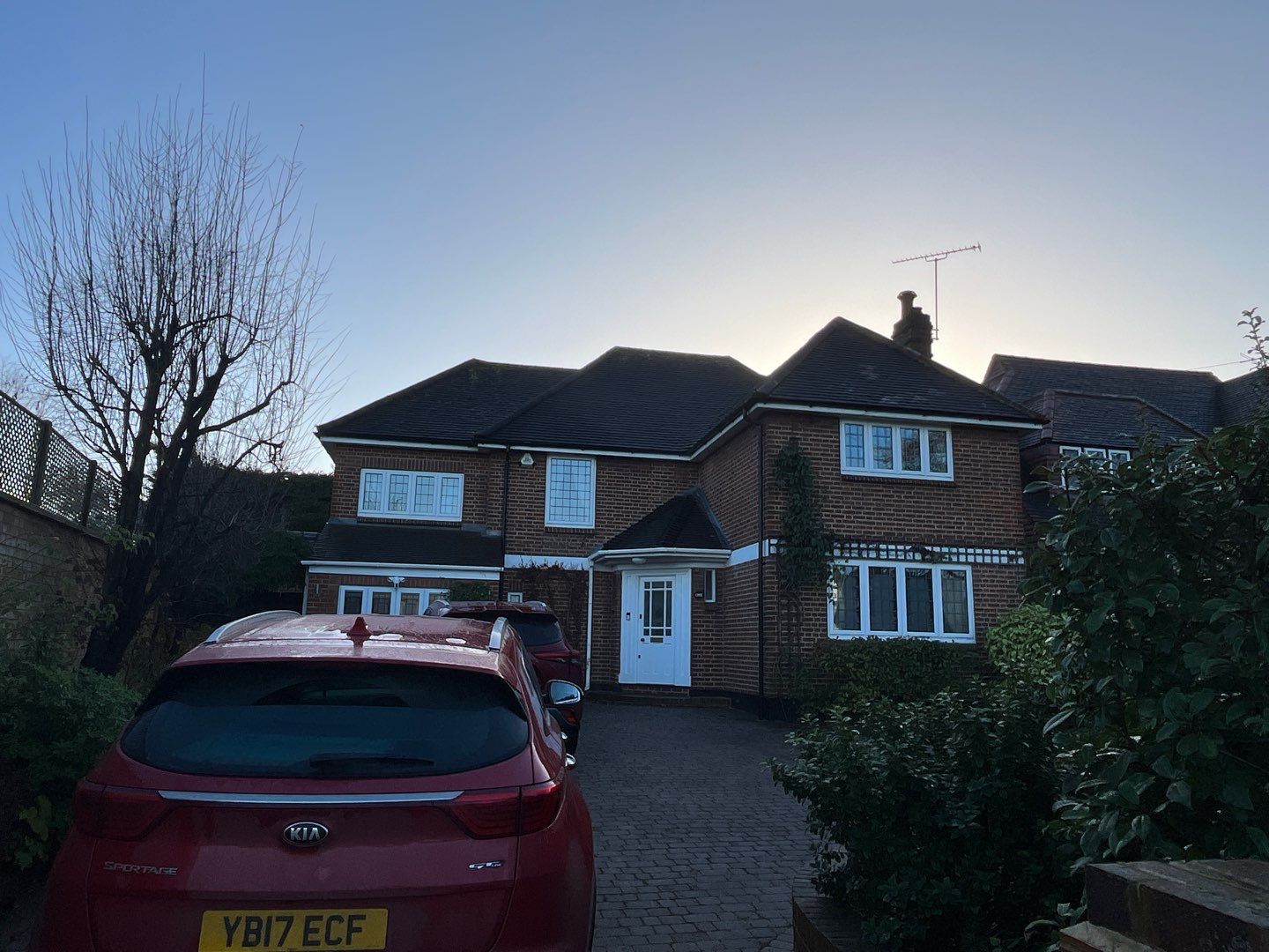 Roof Clean  - Moss Removal - Gutter Clean using Honda 15lpm Low Pressure Washing Machine by Ges Exterior Cleaning ltd