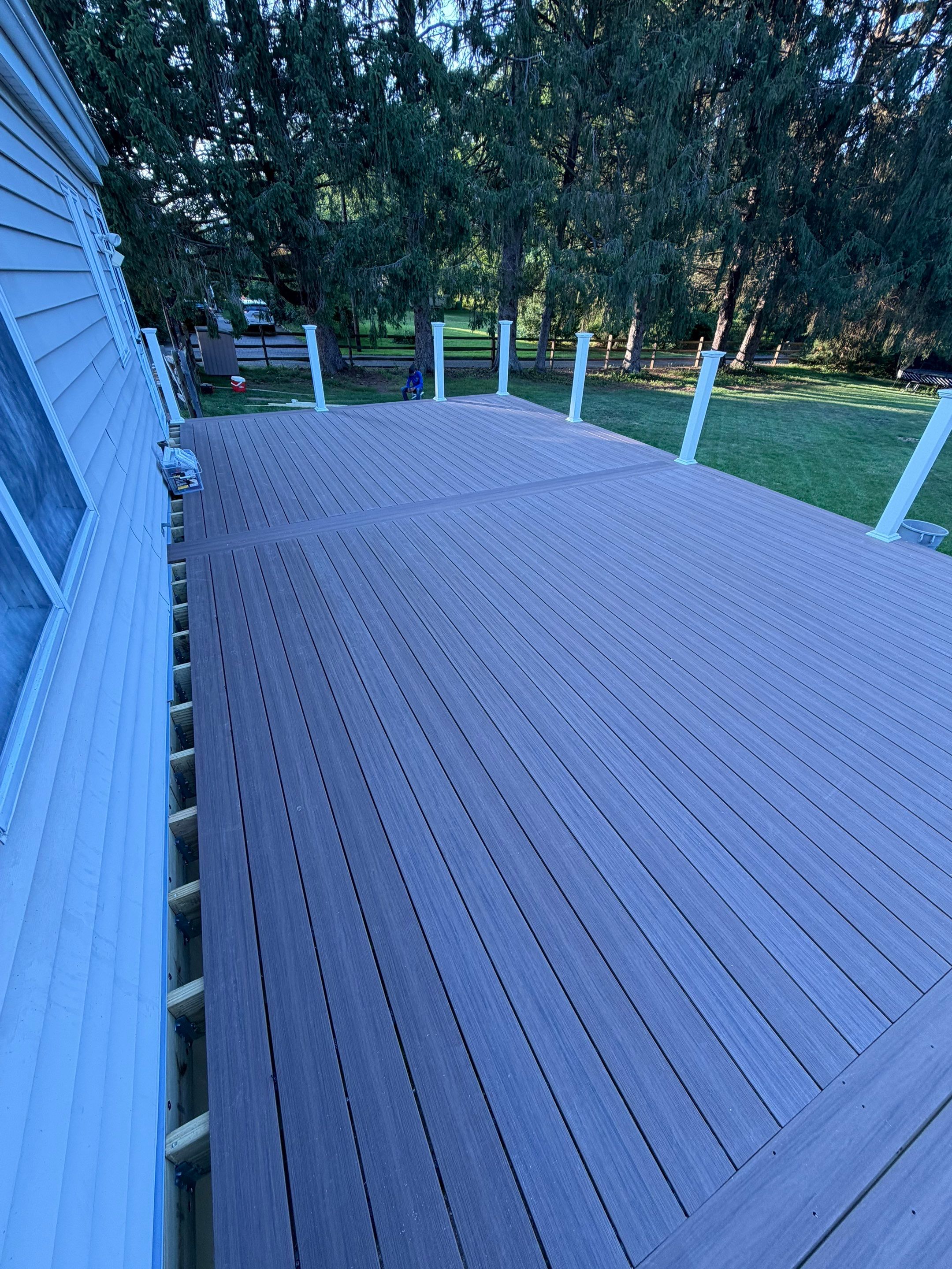 New Deck in Mendham, New Jersey by deck guardian