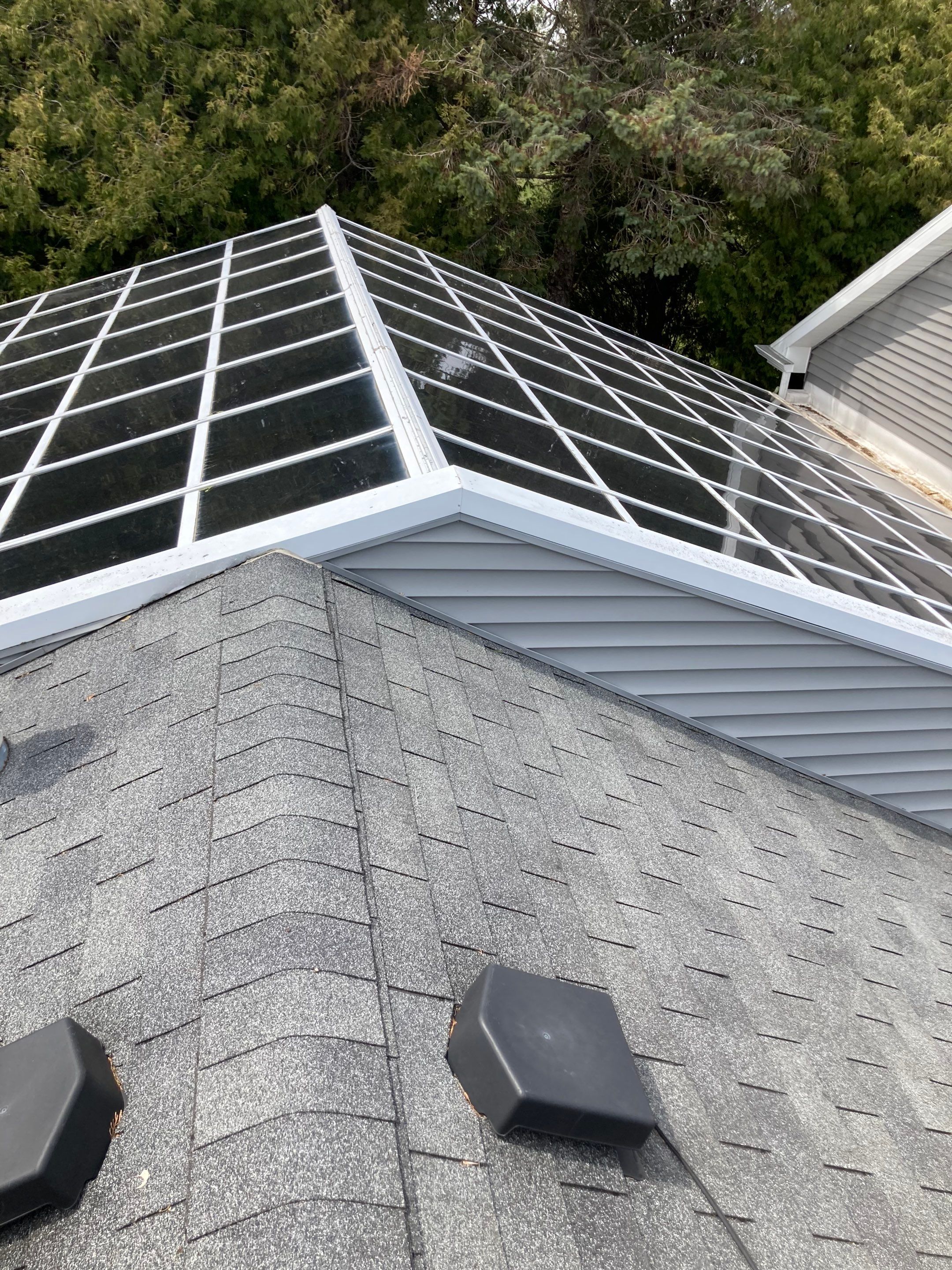 New Roof Installation and Skylight Replacement in Sheboygan, WI by Gellings Roofing and Siding LLC
