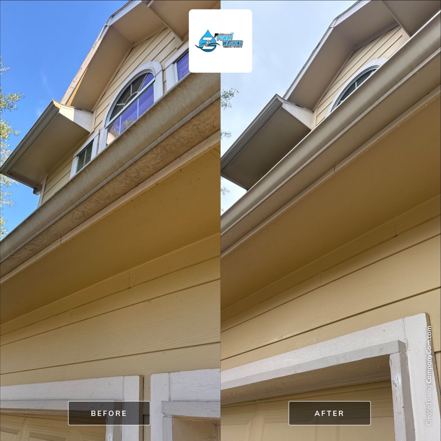Complete Exterior House Wash and Concrete Cleaning in Fresno by Zeal Power Washing