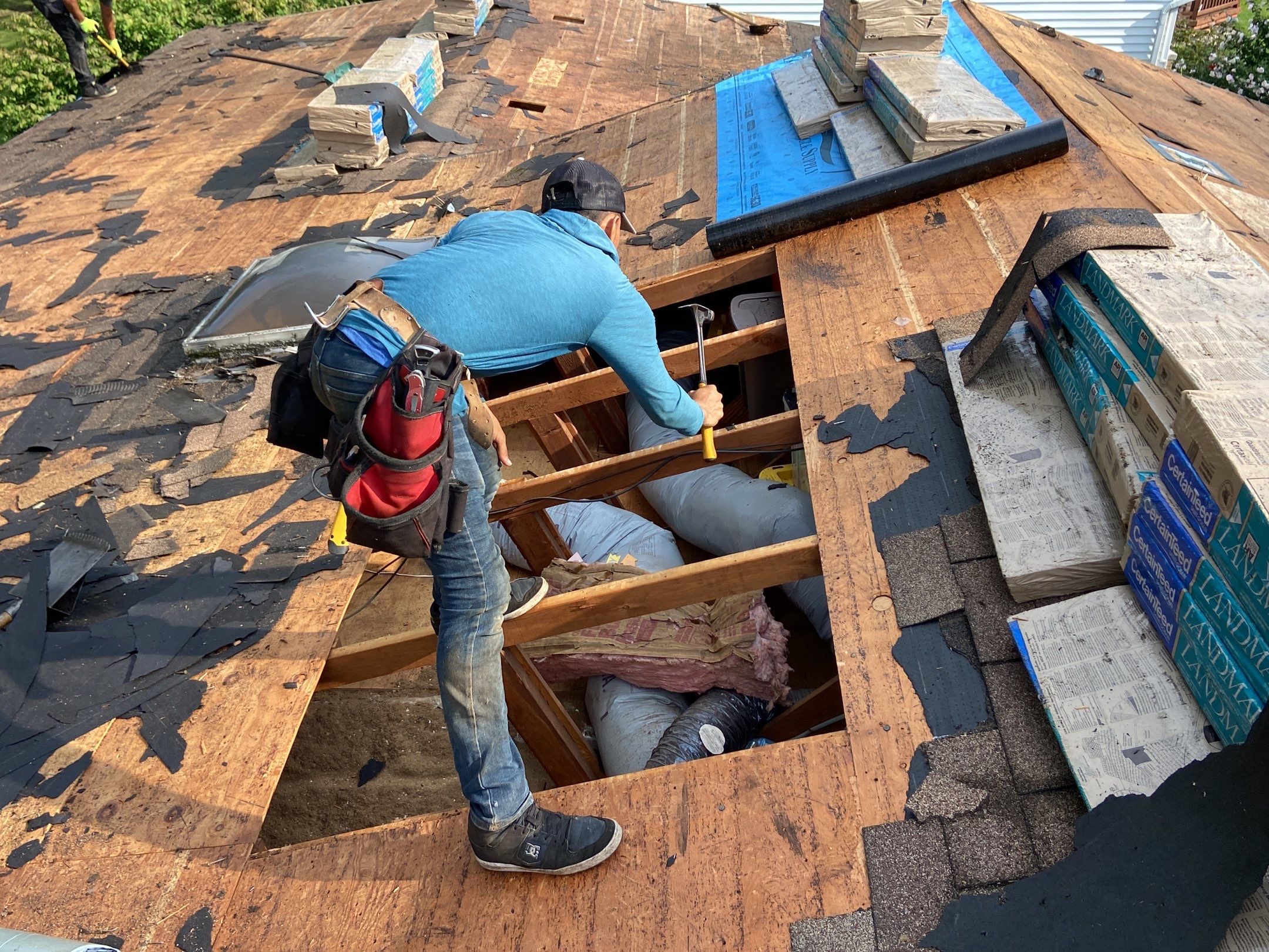 Roof Replacement using CertainTeed Landmark by 180 Contractors