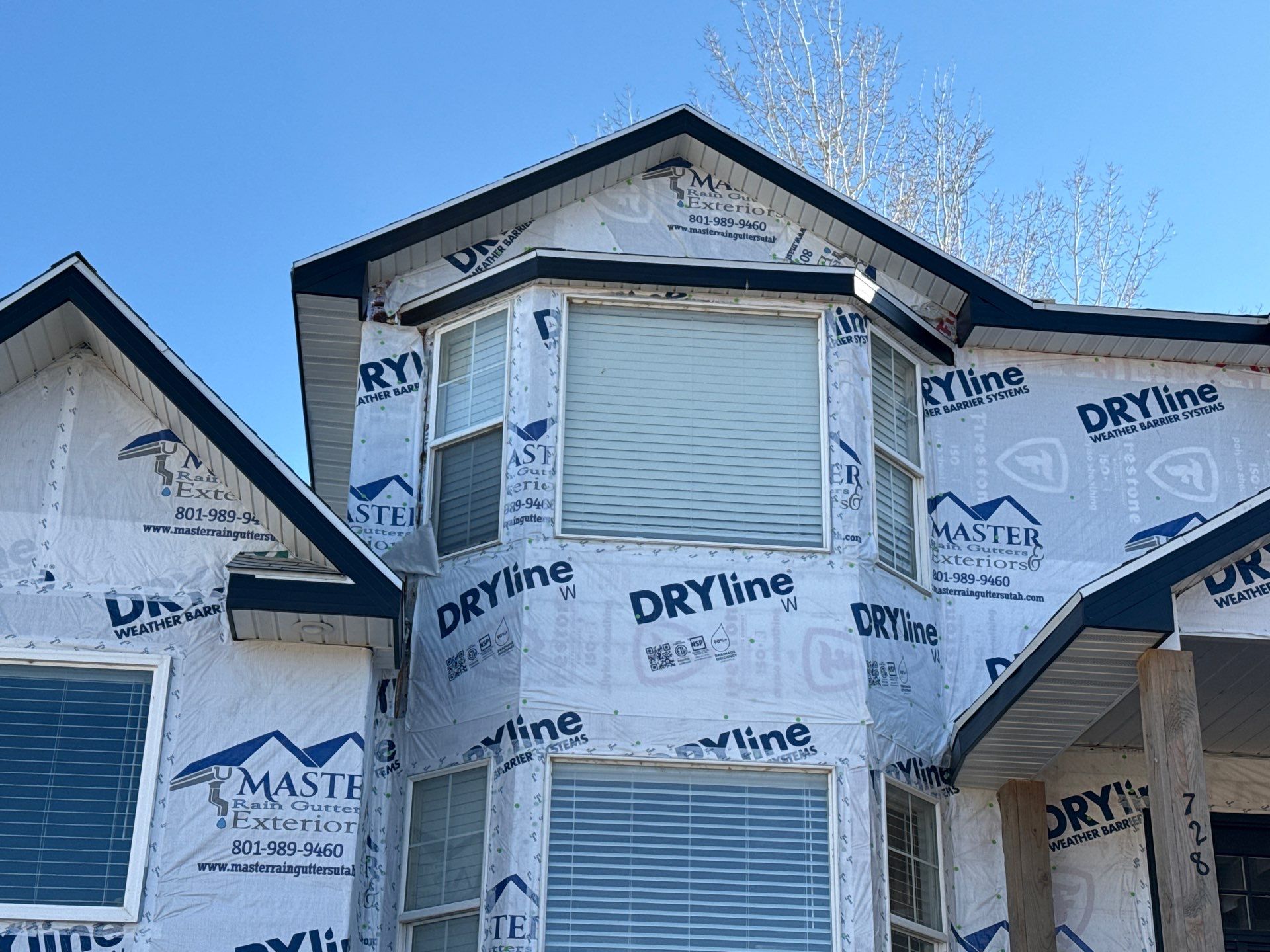 Project in Duchesne by Master Rain Gutters.