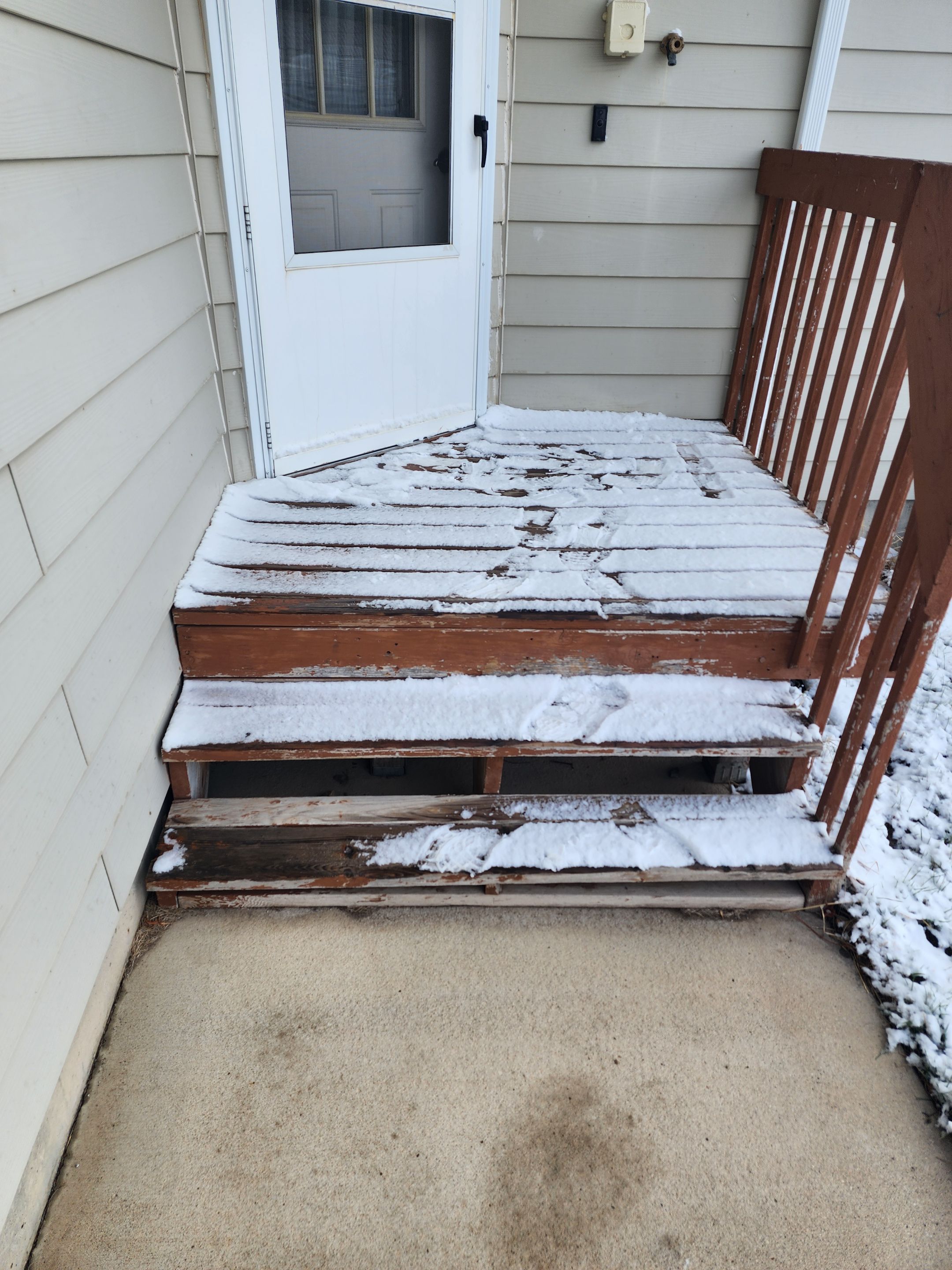 Trex Decking using Trex by Weather-Tite Exteriors LLC
