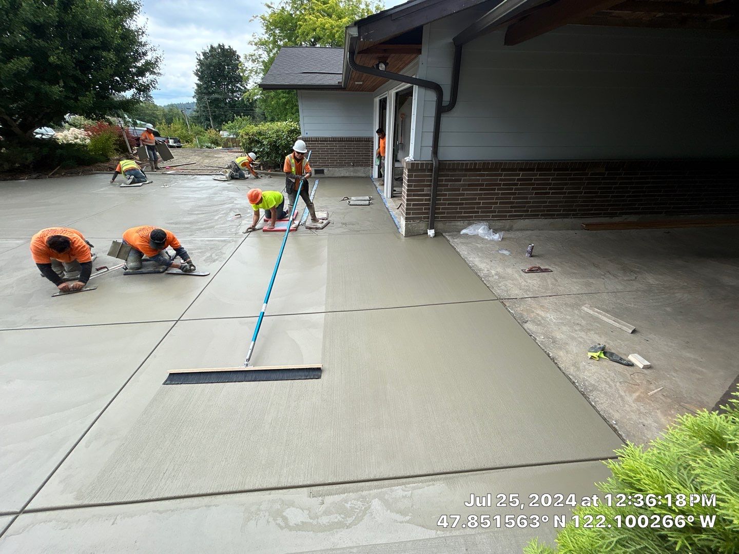 Rodd | Concrete Driveway Extentension by Jireh Asphalt & Concrete Inc 