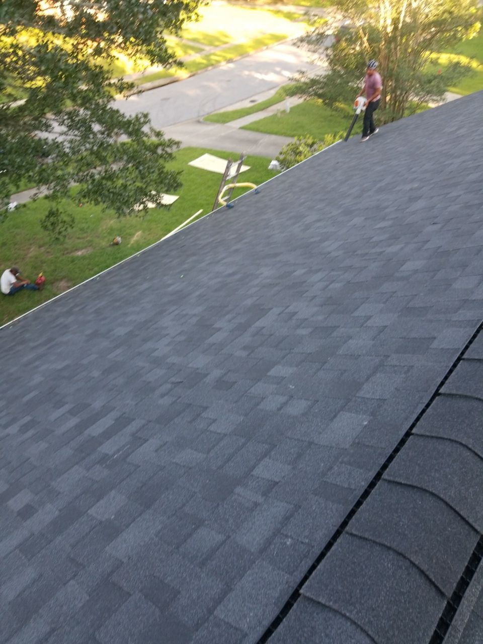 Residential Roofing Installation using Roof Replacement by American Roofing & Construction LLC