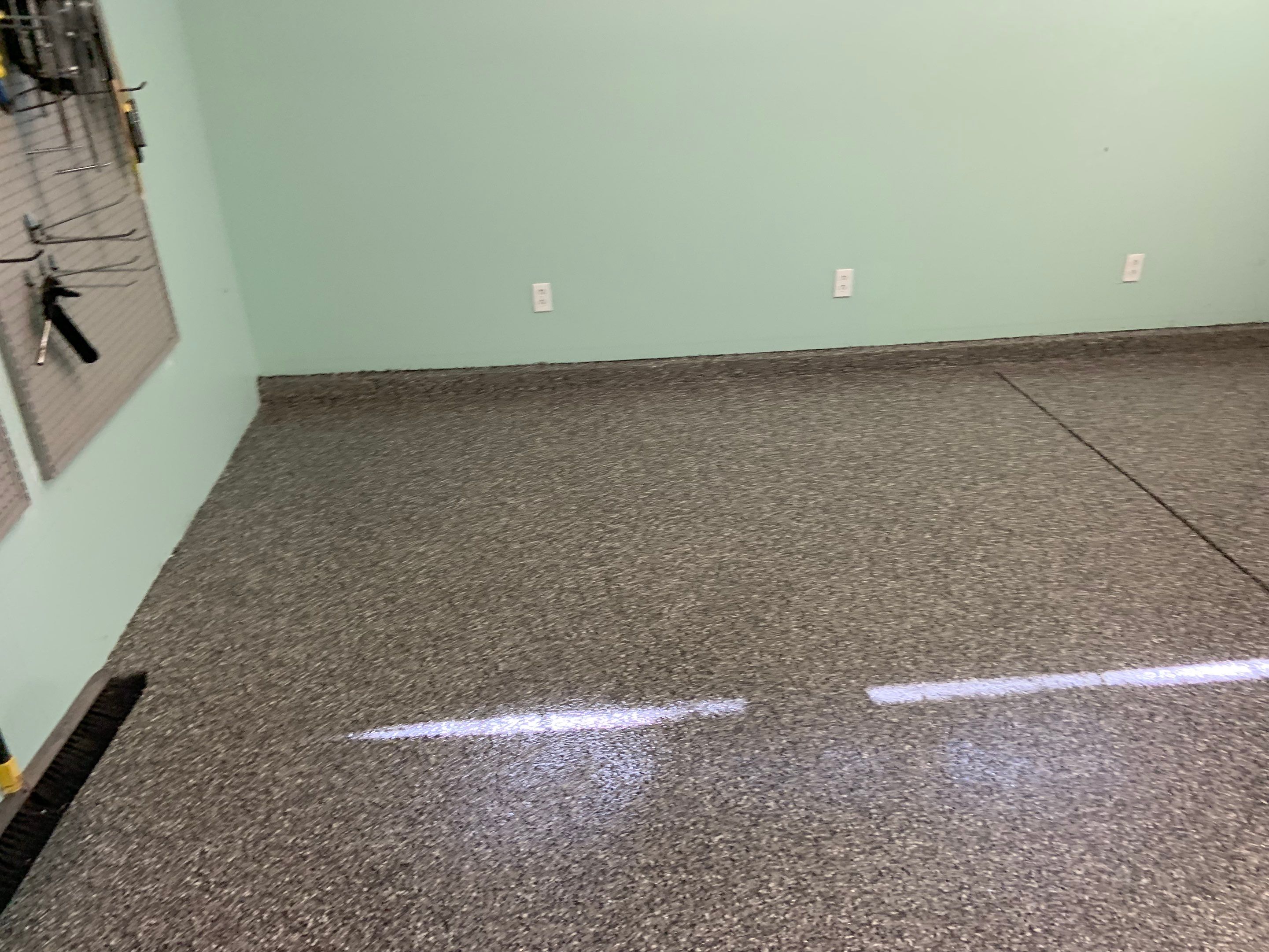 Countertop Transformation using Galaxy Colorway by Croc Coatings, LLC