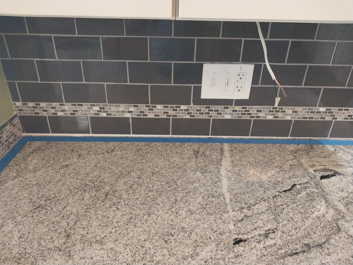 Kitchen Remodel using Caulk  by Laser Focused Solutions LLC