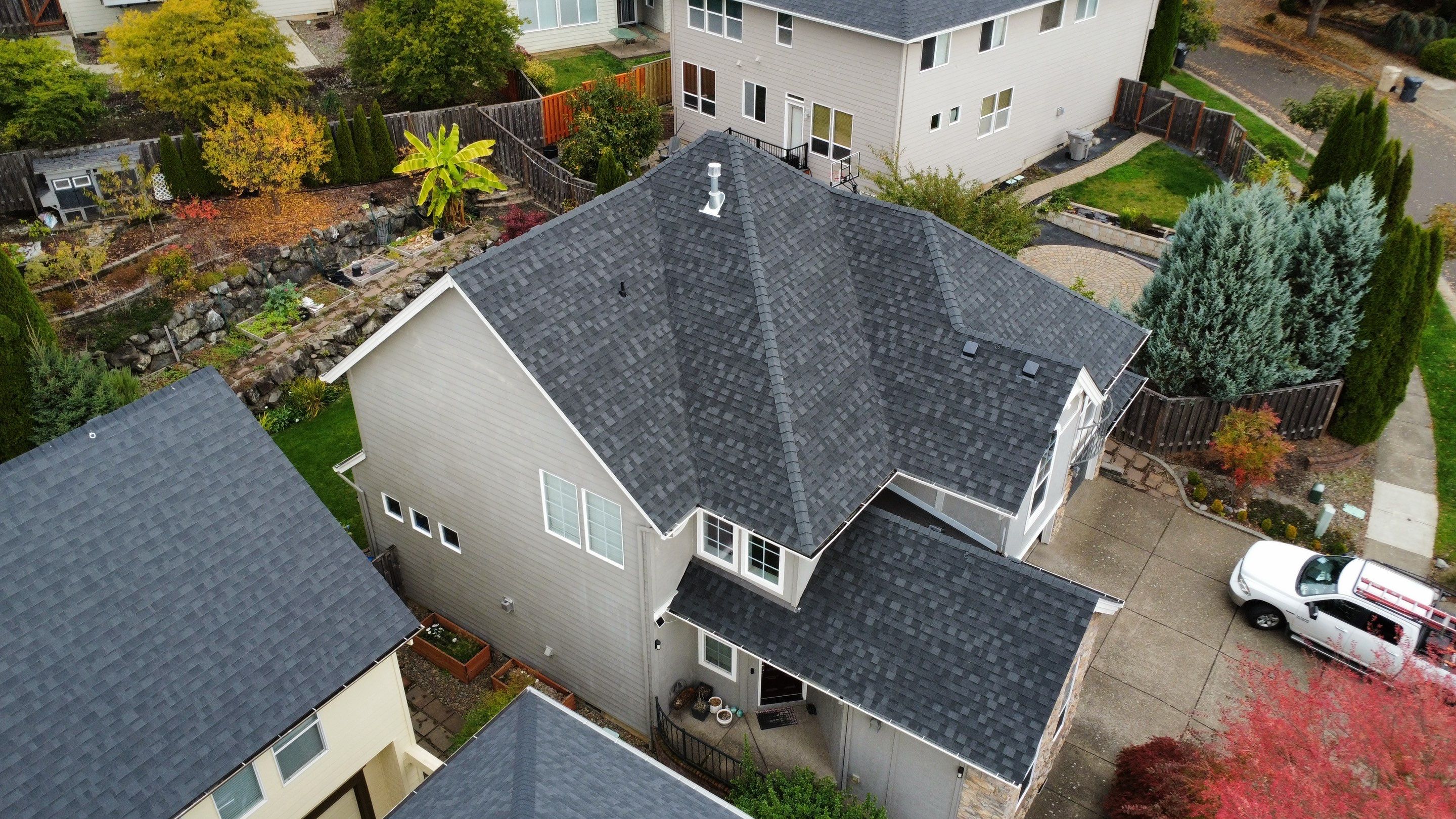 IKO Dynasty Granite Black by Orezona Building & Roofing Company, Inc.