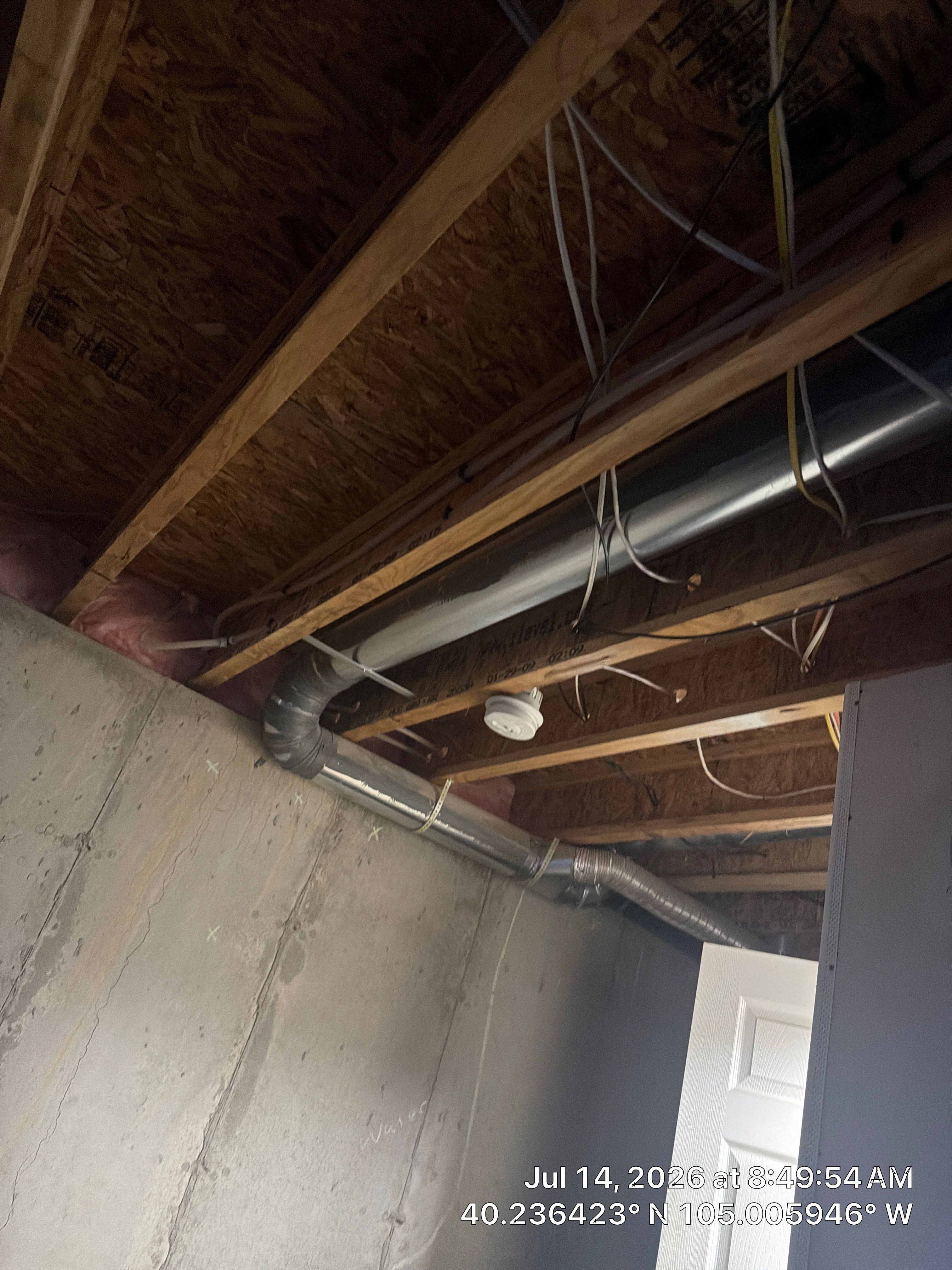 Mead Basement Remodel Site Prep and Mechanical Assessment by CompanyCam Sales Demo