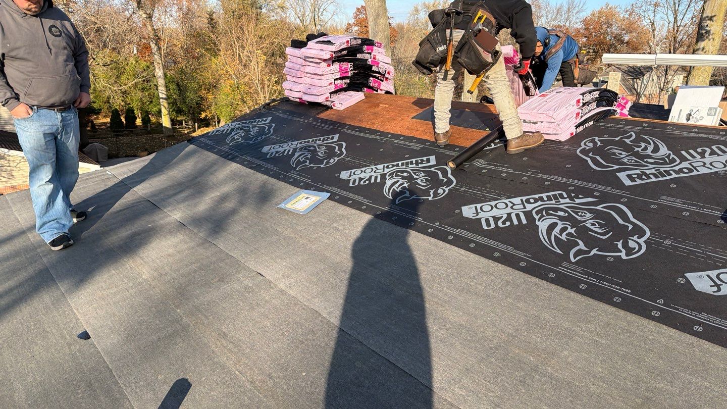 Roof Replacement using Owens Corning Onyx Black by 180 Contractors