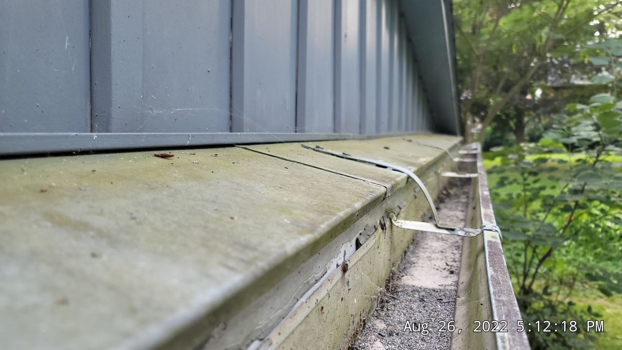 ATLAS PINNACLE COLOR: COASTAL GRANITE DRIP EDGE: BLACK by Eagle Eye Roofing