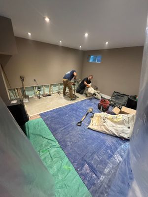 Toronto Basement Waterproofing Including Sump Pump and Window Well Installation