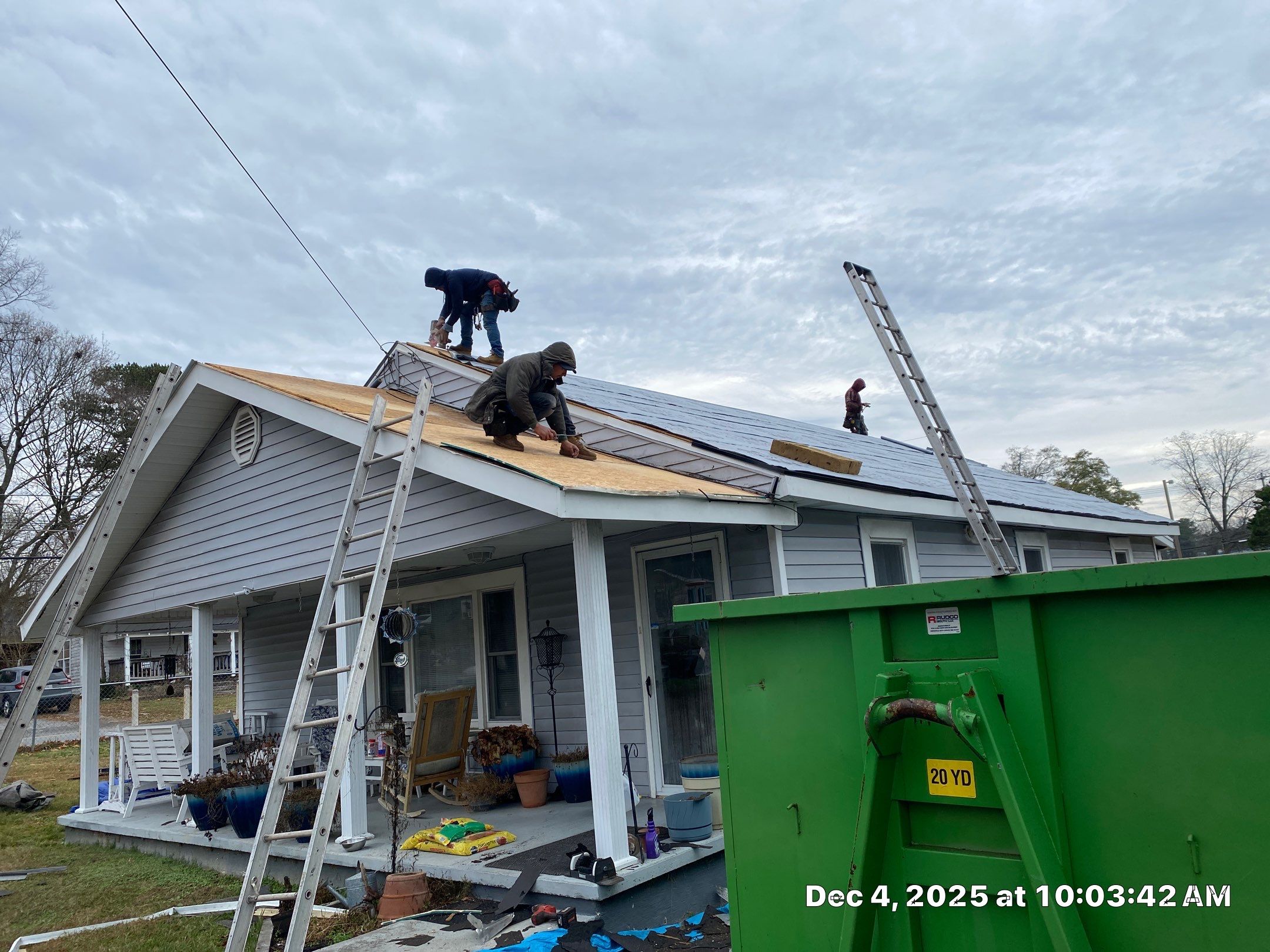 Project in Dalton by Aultman Roofing