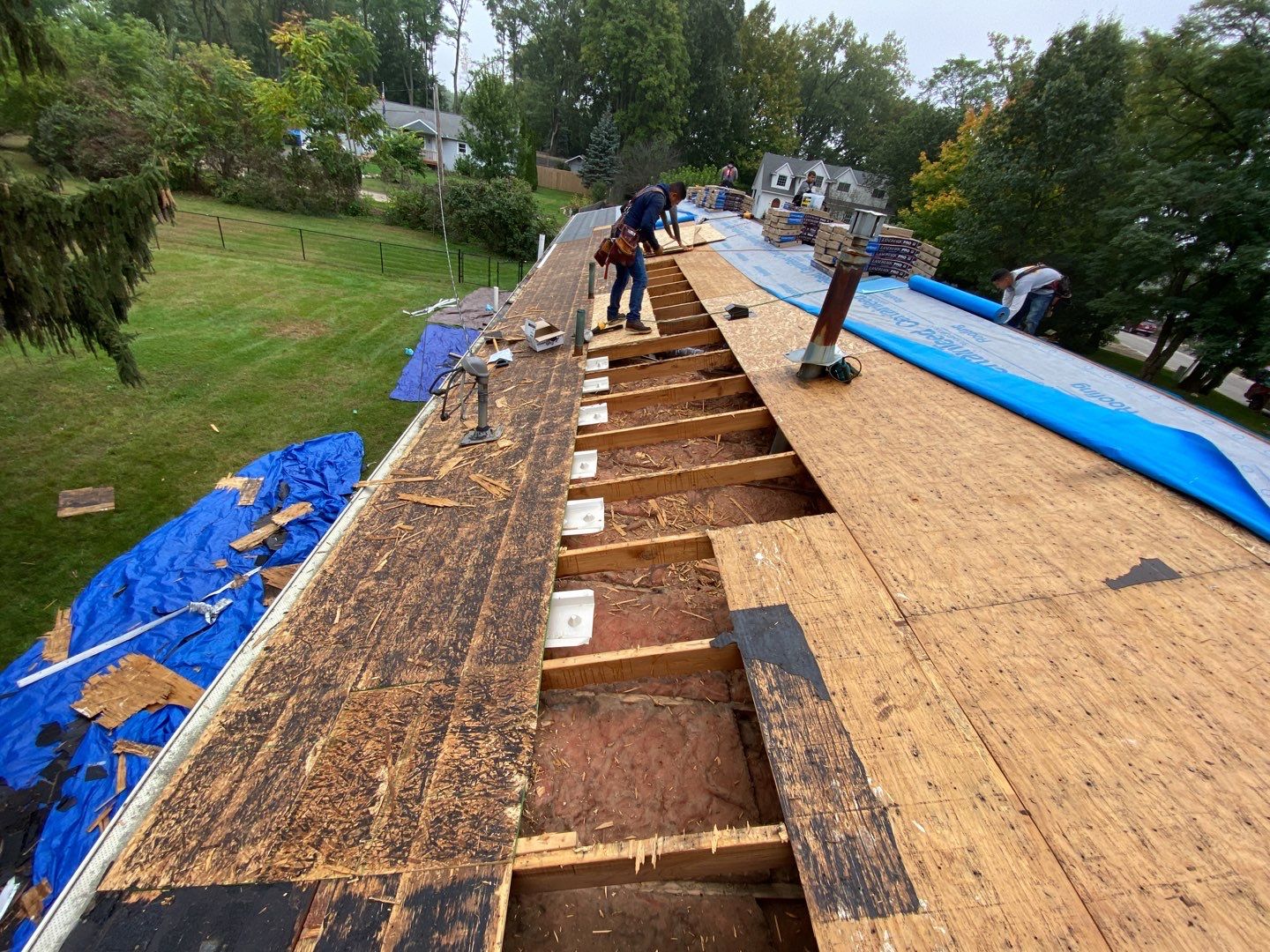 Roof Replacement using CertainTeed Landmark by 180 Contractors