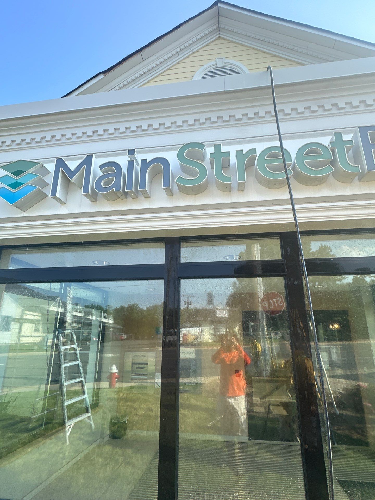 Commercial Exterior Painting Services for Mainstreet Bank in Leesburg, VA by My Painter 