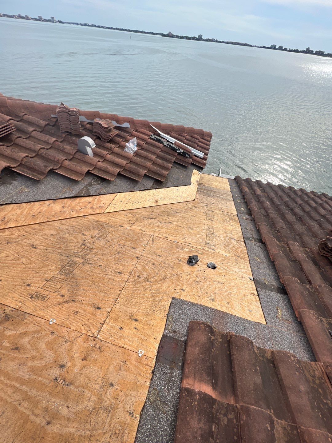 Residential Roofing Repair using Concrete Roof Tile by RoofSmith of Tampa Bay