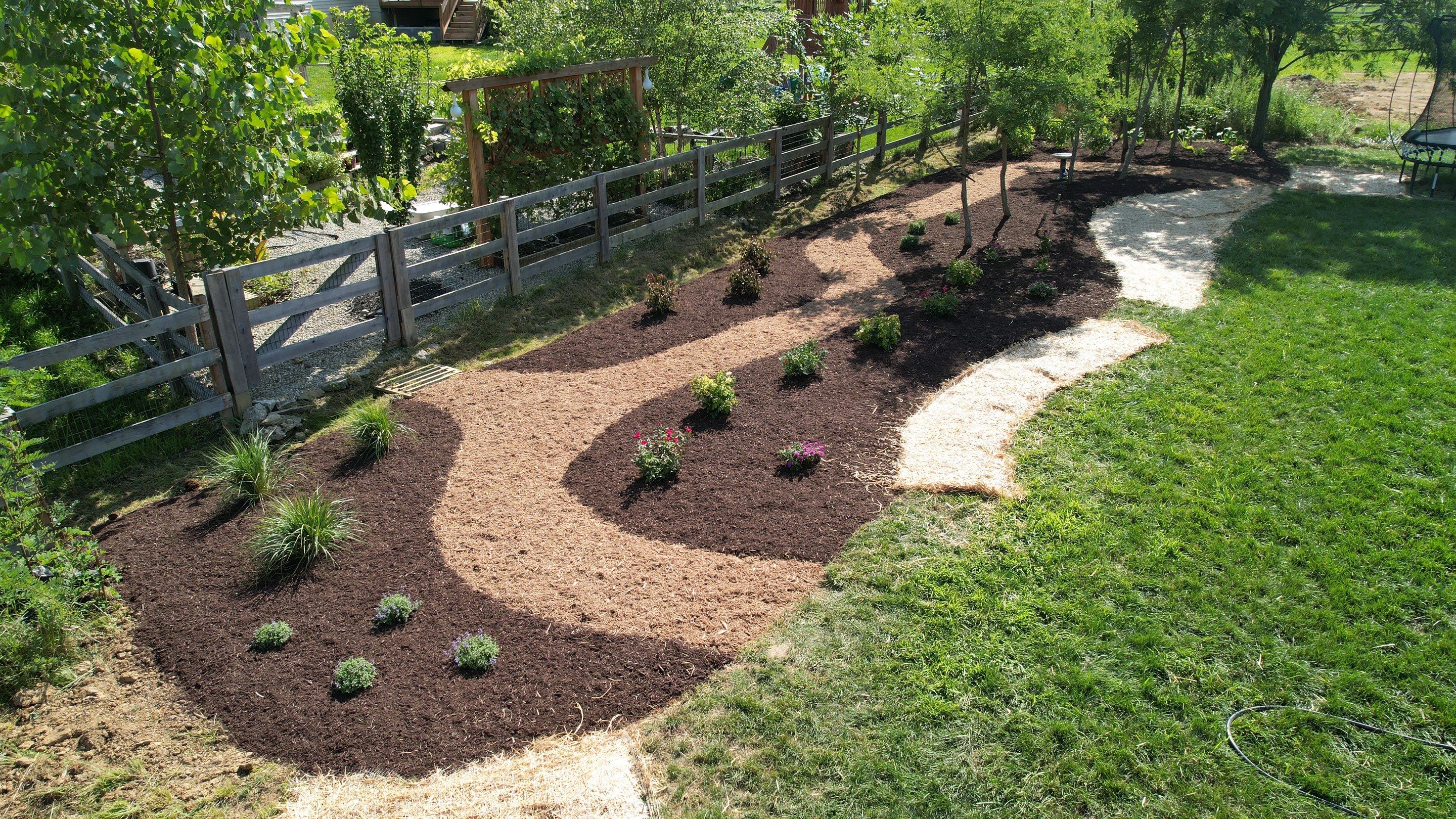 Turning a Back Field into a Landscape of Enjoyment by Reisenberg’s Lawn & Landscape, LLC